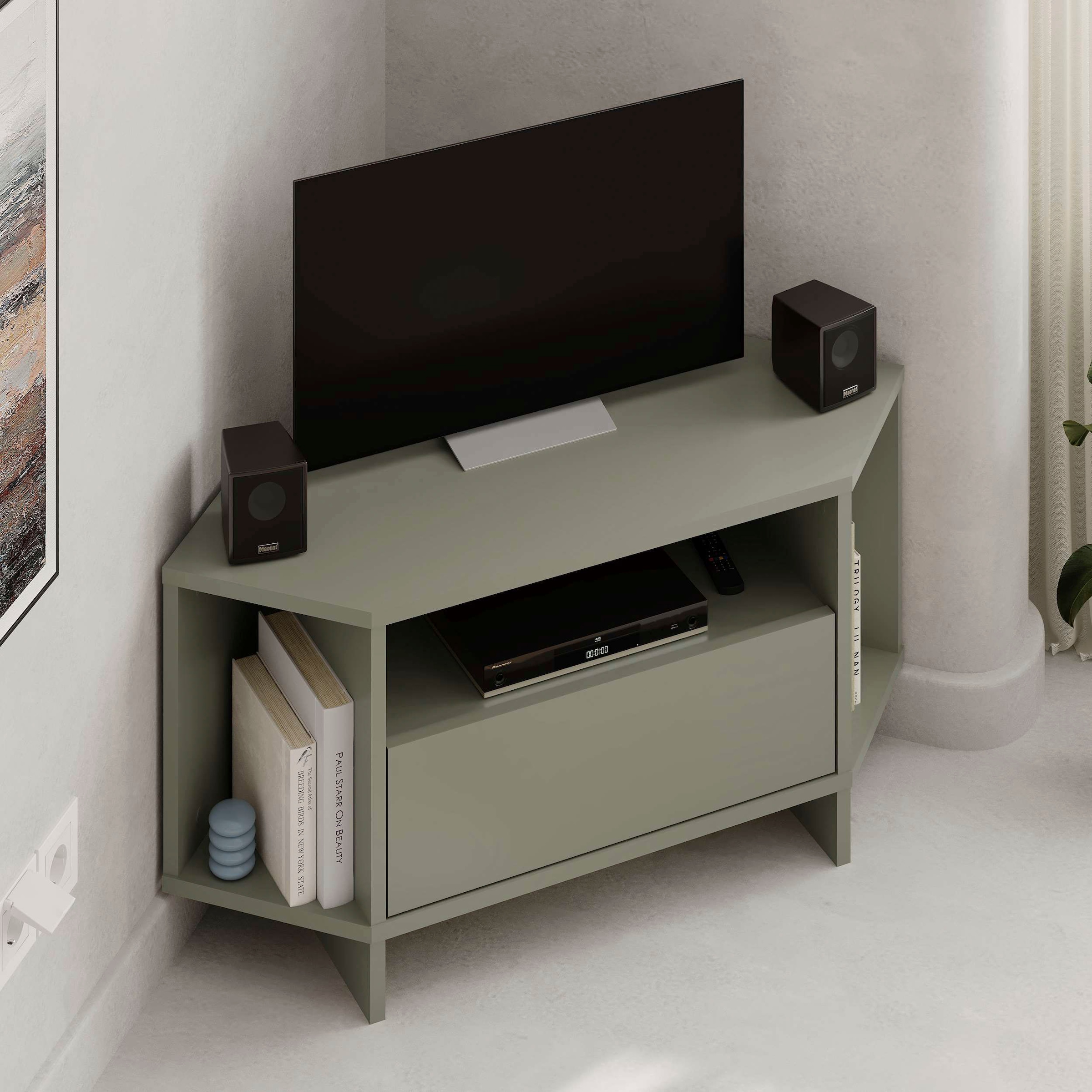 Decortie TV-Schrank »Viva TV Schrank«, (Packung), Einfache Montage, Naturfreundlich, Platzsparend