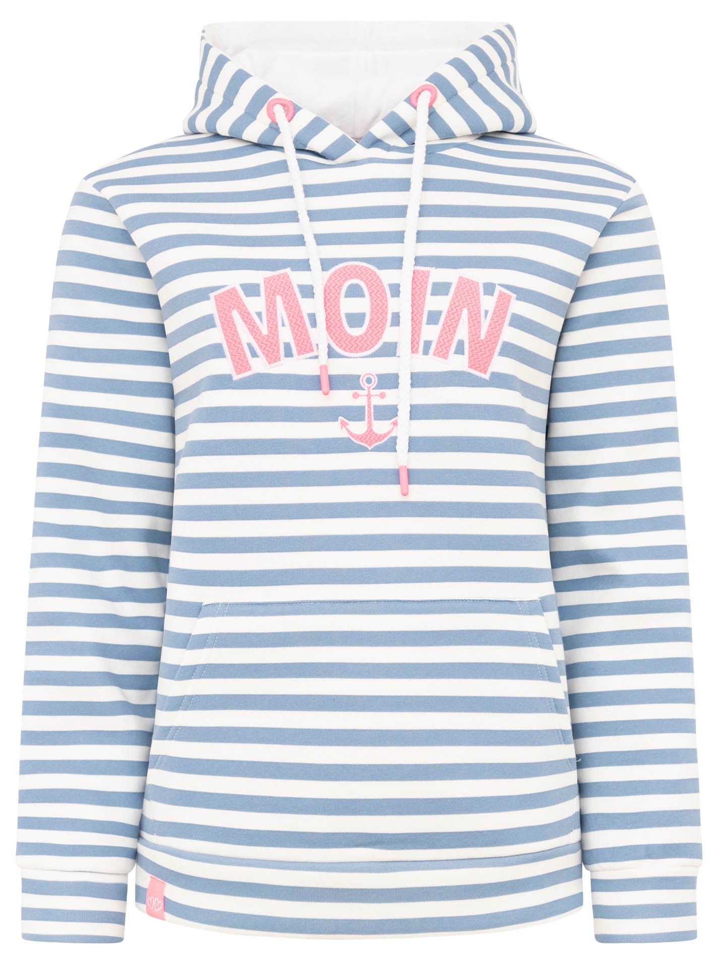 Zwillingsherz Kapuzensweatshirt ""Streifen Moin"", gestreift, mit MOIN und günstig online kaufen