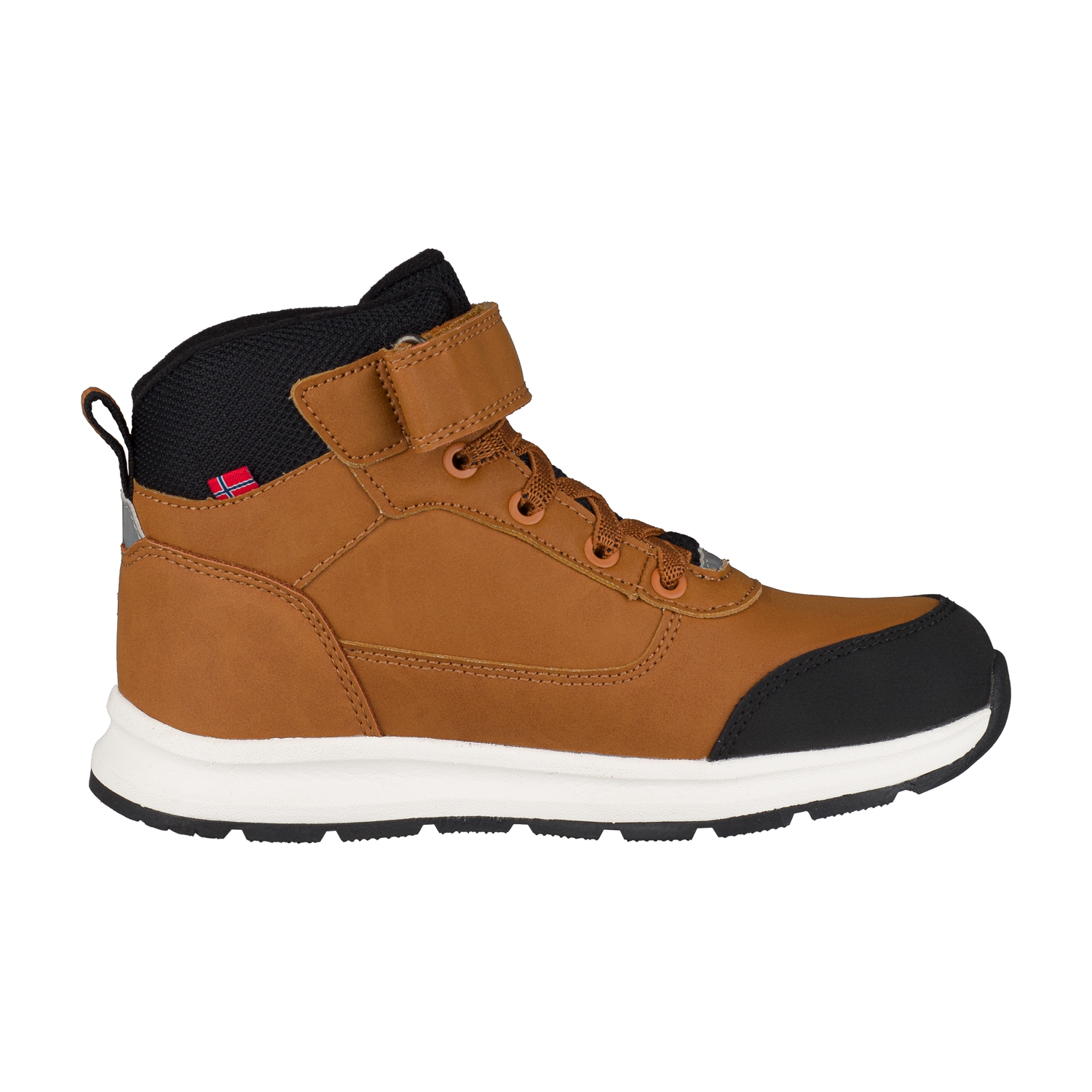 TROLLKIDS Sneakerboots »KIDS STAVANGER MID CUT XT«, wasserdicht, Klettverschluss, reflektierende Details