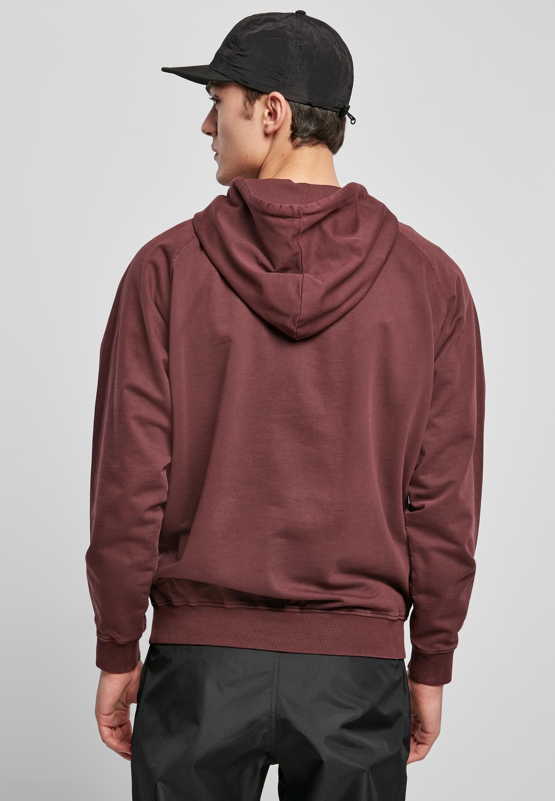 URBAN CLASSICS Sweatshirt »Urban Classics Herren Overdyed Hoody«, (1 tlg.)