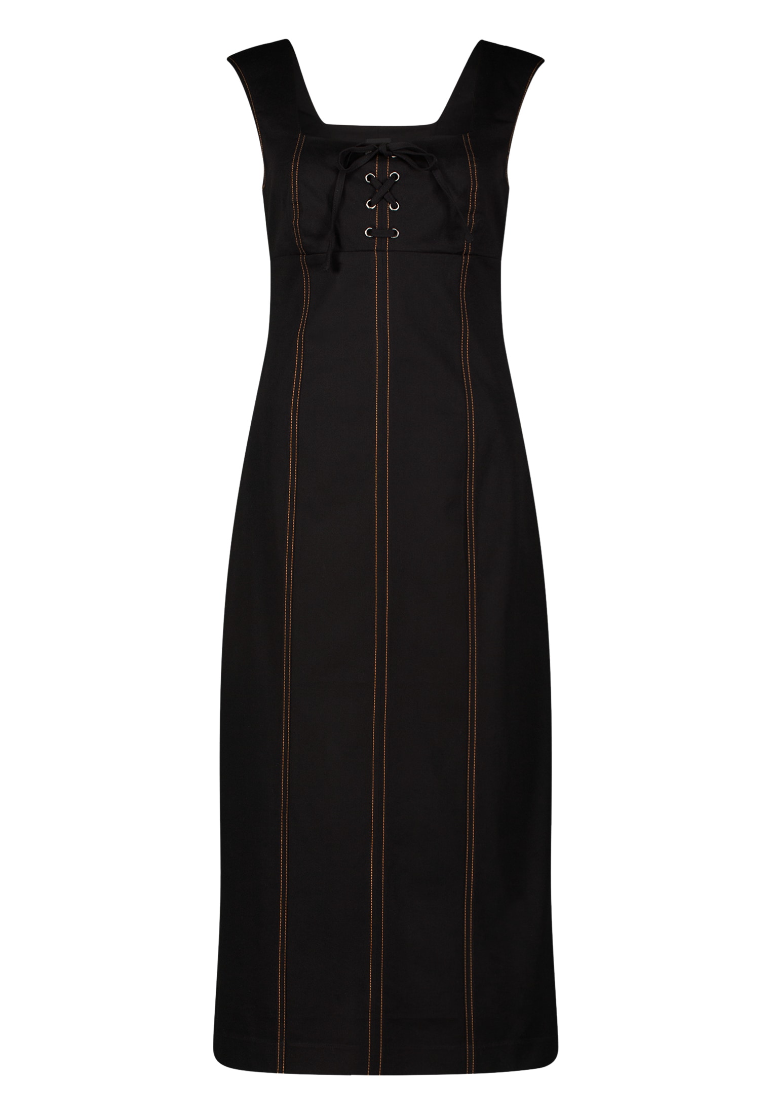 Zero Maxikleid »zero Maxikleid mit Schnürung«, Bindedetail