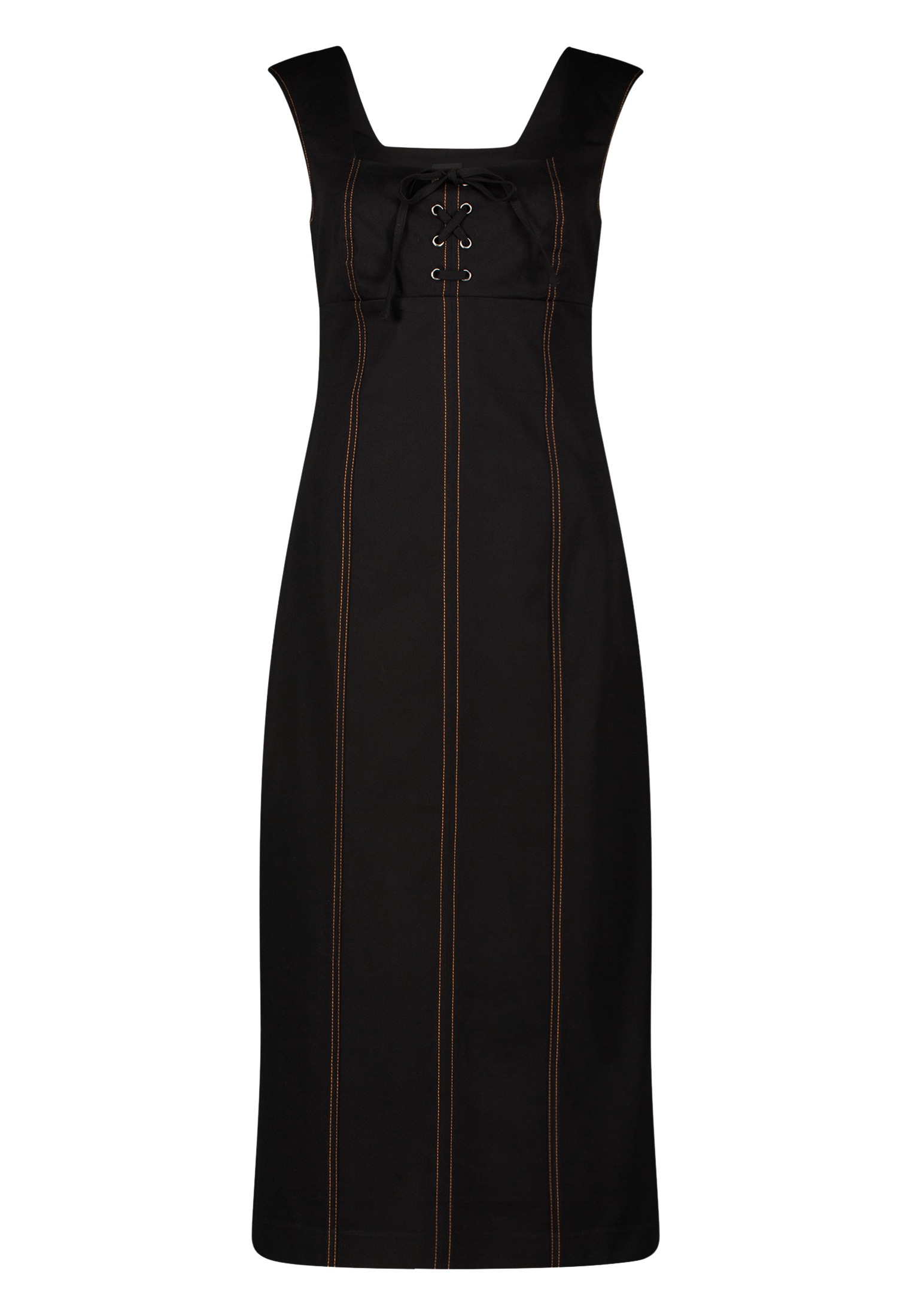 Zero Maxikleid "zero Maxikleid mit Schnürung", Bindedetail günstig online kaufen
