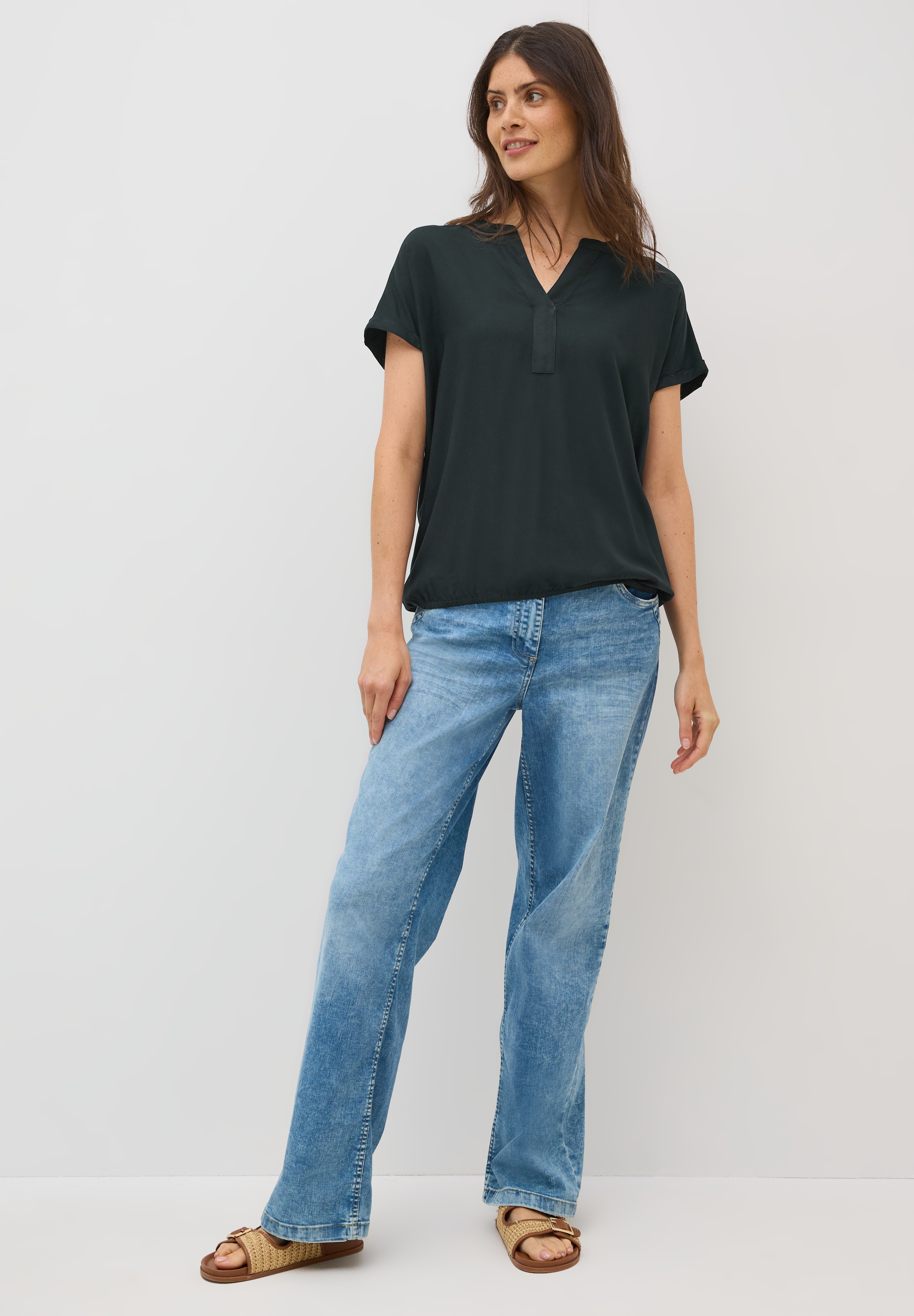 Cecil Shirtbluse, aus softer Viskose