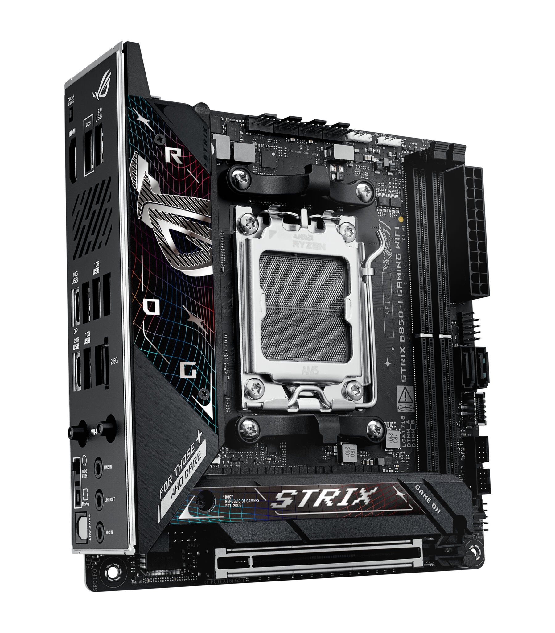 Asus Mainboard »ROG STRIX B850-I GAMING WIFI«