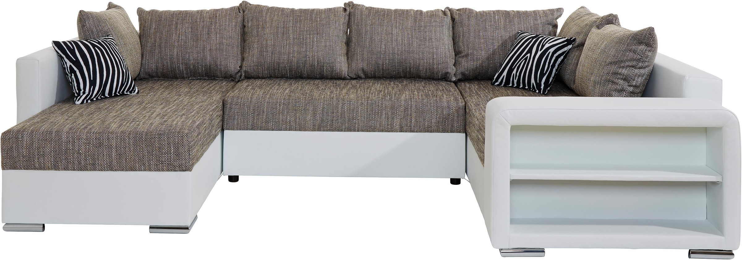 COLLECTION AB Wohnlandschaft »John U-Form«, mit Bettfunktion, wahlweise mit Federkern
