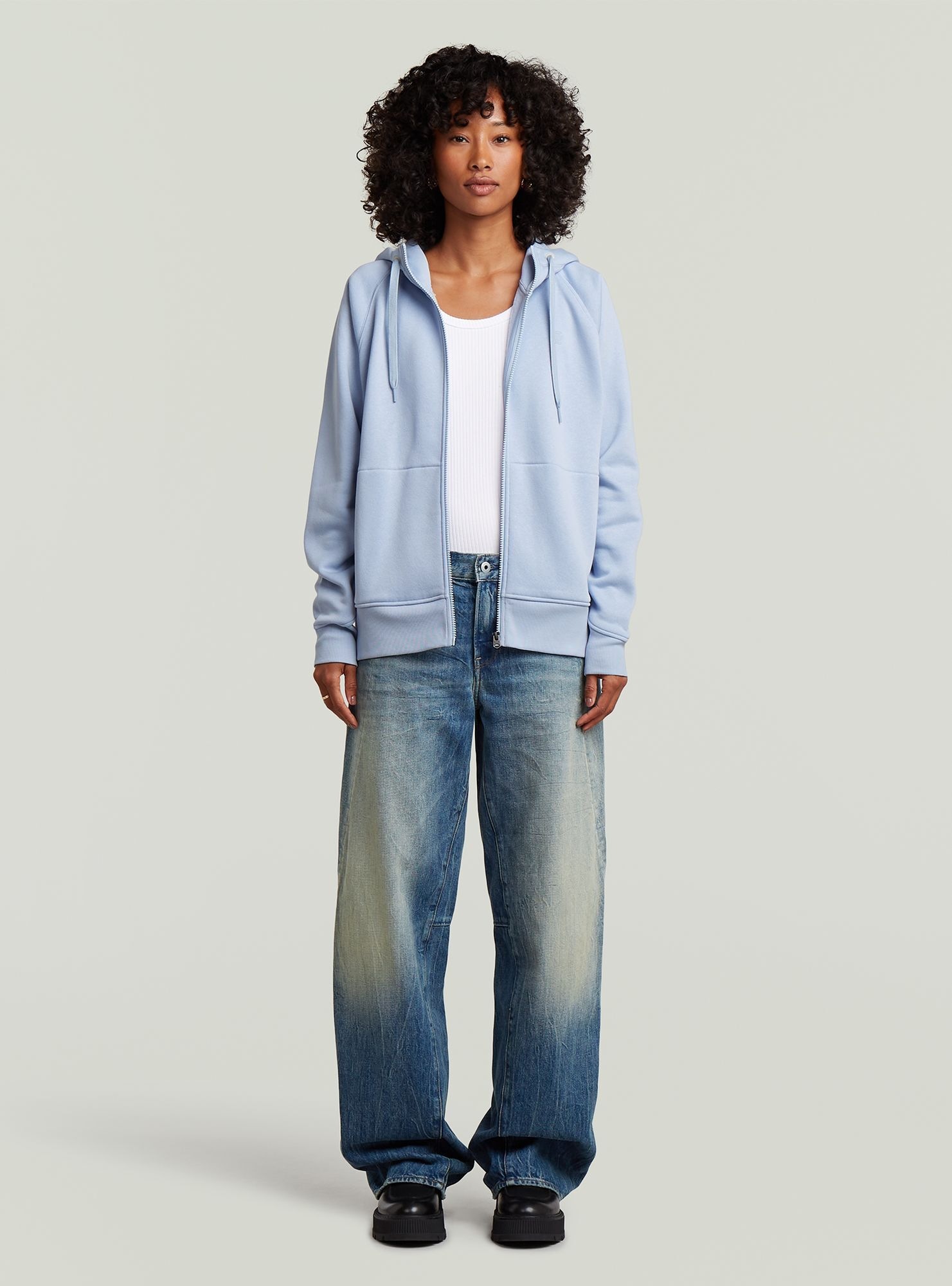 G-STAR Strickpullover »Premium Core 2.1 Hooded Zip Thru Sweatshirt«