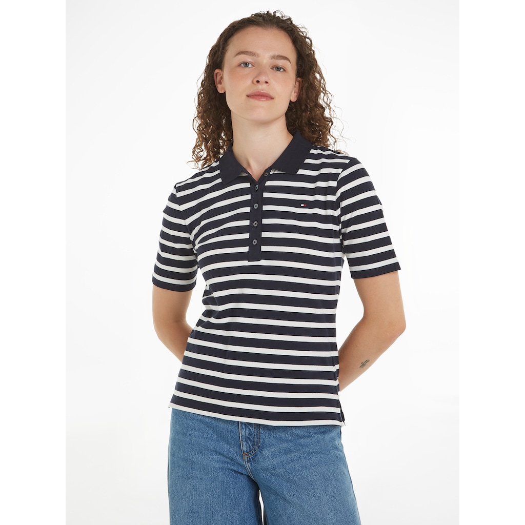 Tommy Hilfiger Poloshirt »1985 REG PIQUE STRIPE POLO SS«