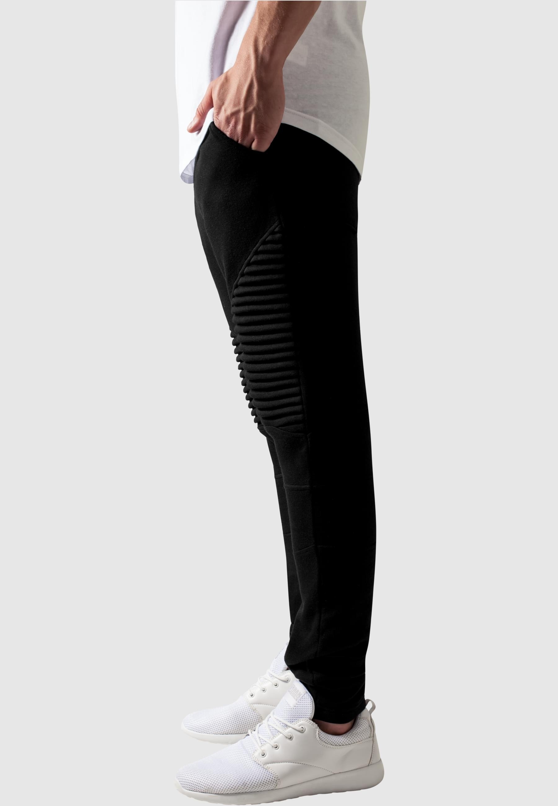 URBAN CLASSICS Stoffhose »Urban Classics Herren Pleat Sweatpants«, (1 tlg.)