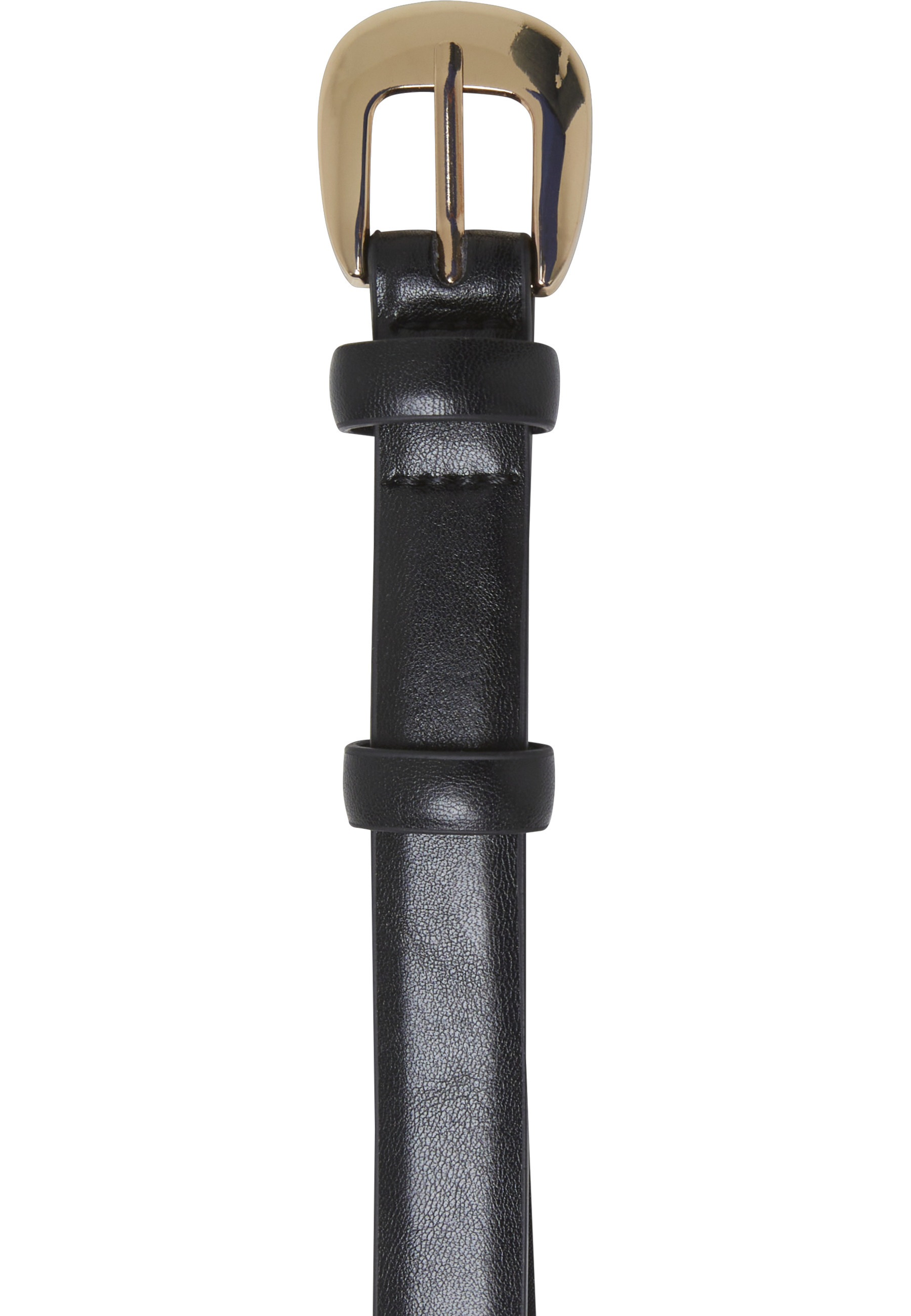 URBAN CLASSICS Synthetikgürtel »Urban Classics Chunky Buckle Slim Belt«