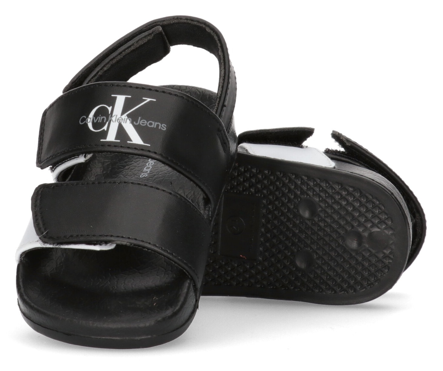 Calvin Klein Jeans Sandale »VELCRO SANDAL«, mit 3 praktischen Klettverschlüssen