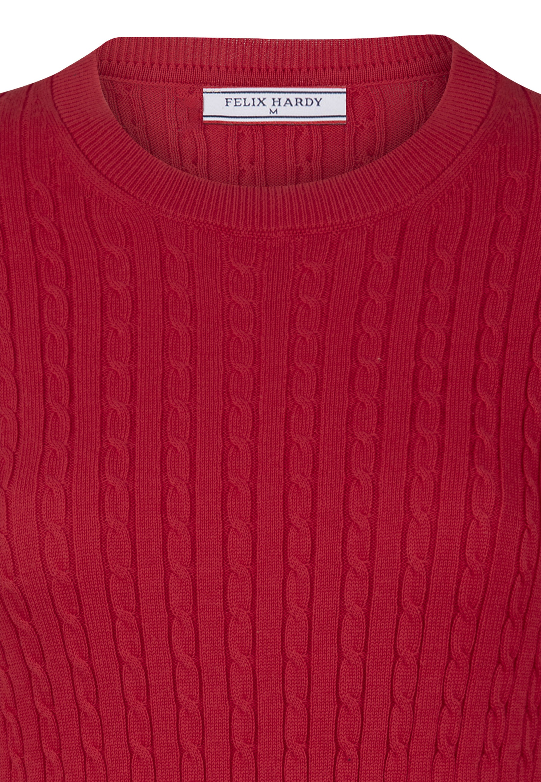 Felix Hardy Rundhalspullover »Zopfmuster Pullover mit Rundhals«