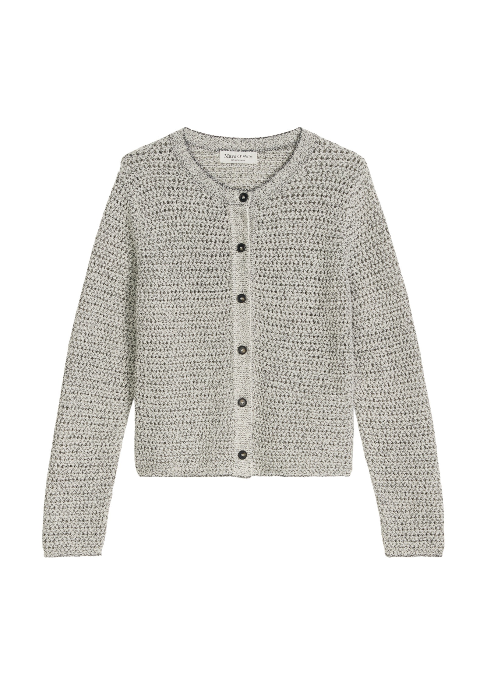 Marc O'Polo Cardigan »aus Bi-Color-Garn«