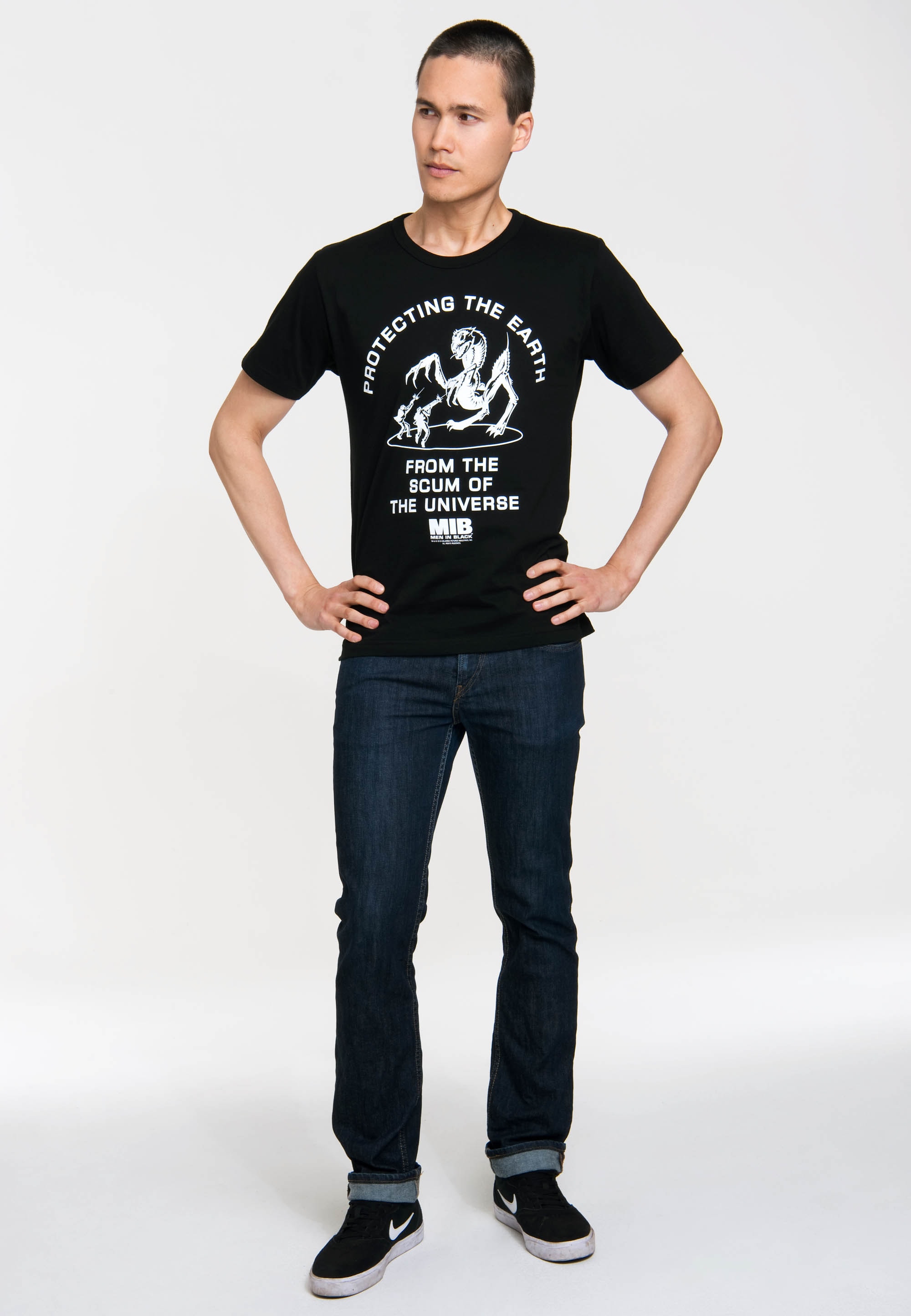 LOGOSHIRT T-Shirt »mit Men«, In Black-Print