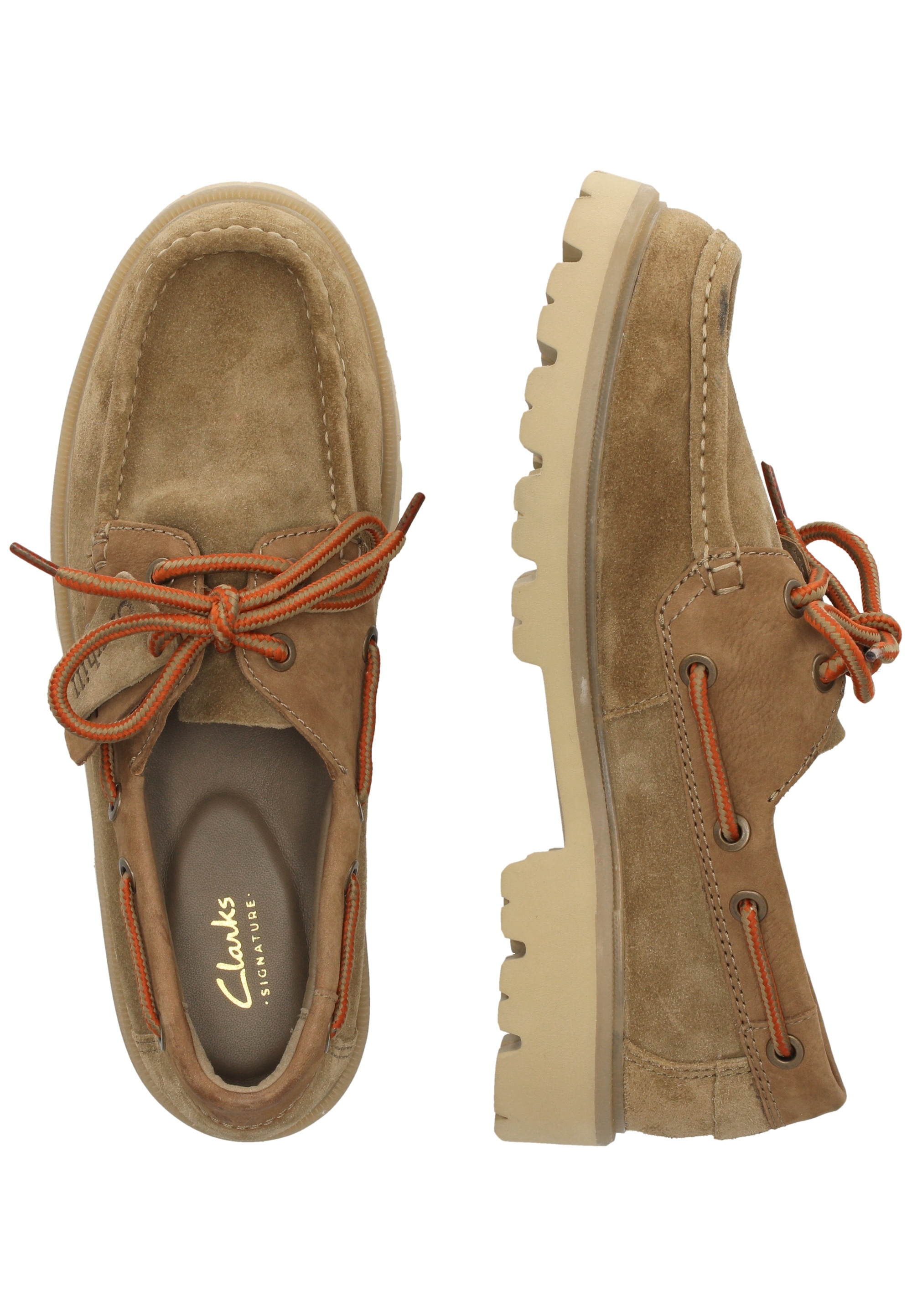 Clarks Mokassin »Cleyhill Boat«  mit markanter XTRALITE-Sohle