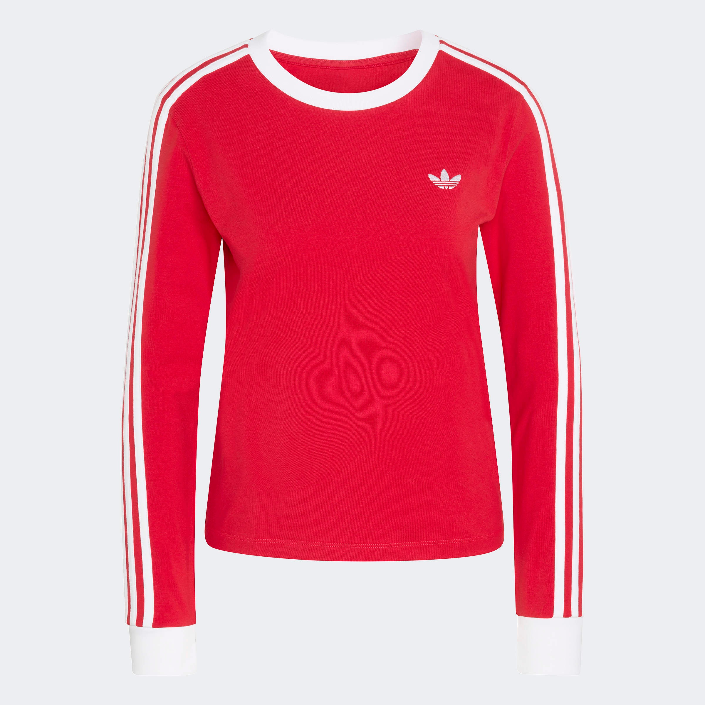 adidas Originals Langarmshirt »3-STREIFEN LANGÄRMLIGES, SCHMAL GESCHNITTEN«