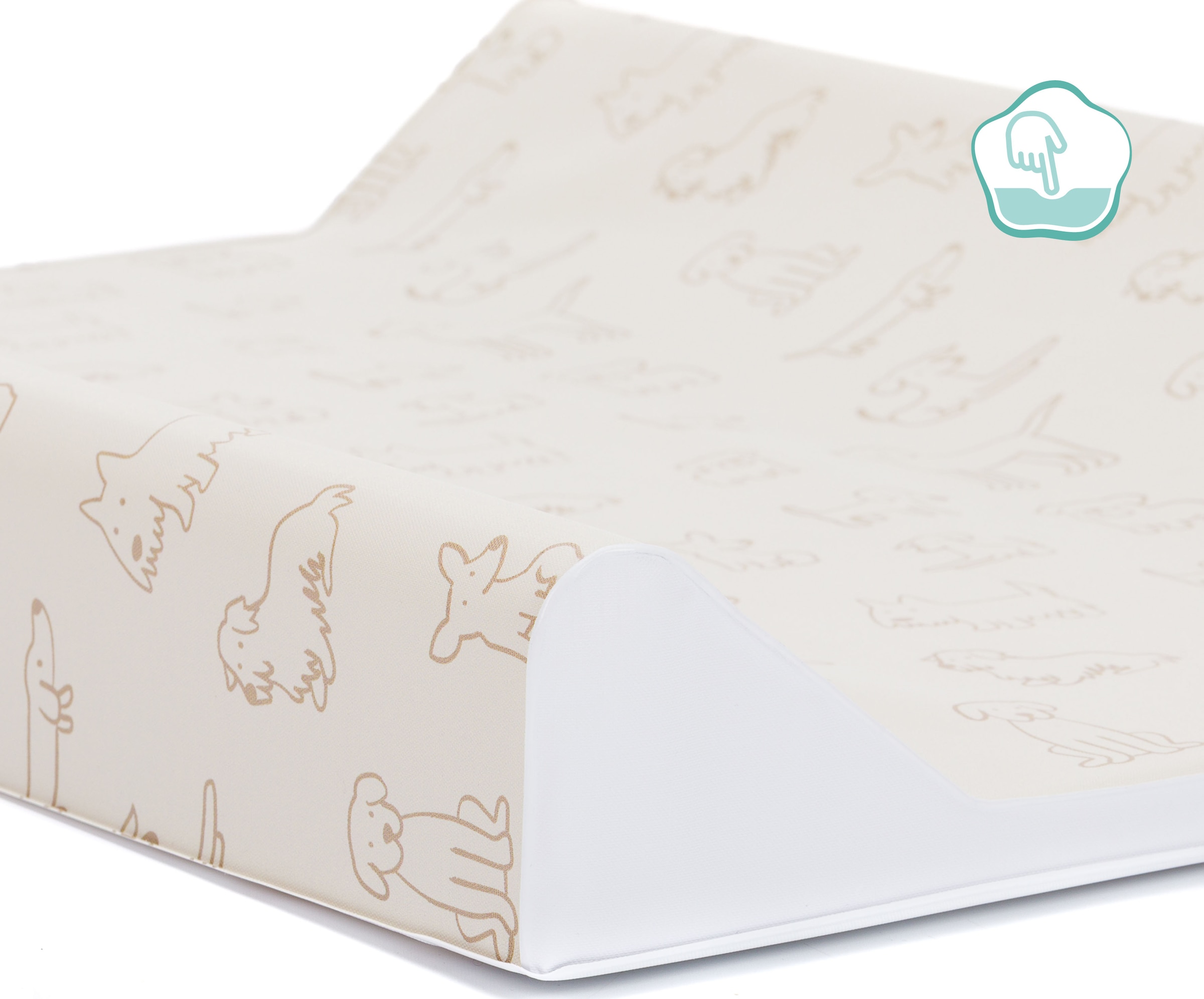 Fillikid Wickelauflage »Keilwickelauflage Small« Made in Europe