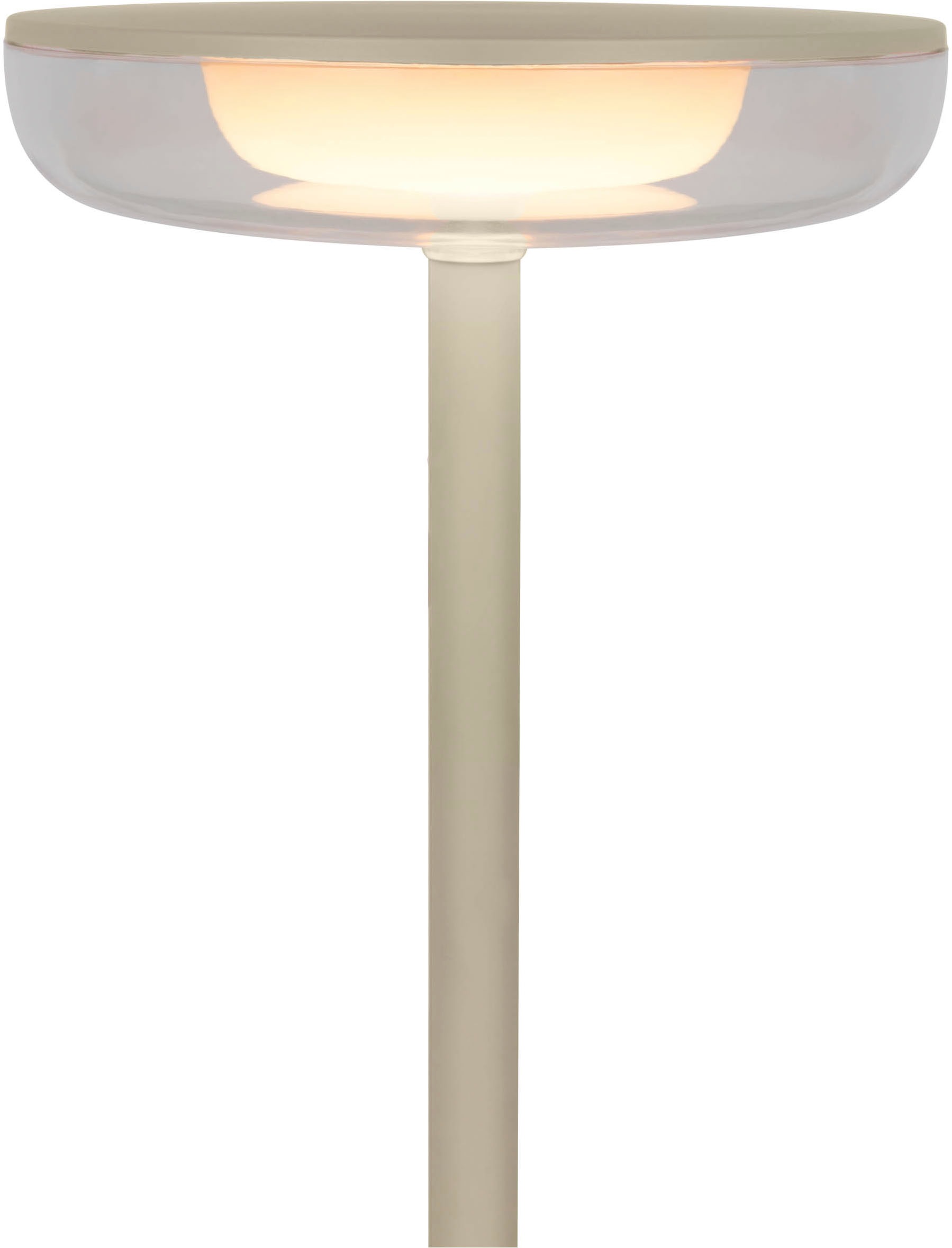 näve LED Tischleuchte »Pasi«, 1 flammig, Leuchtmittel LED-Modul | LED wechselbar, dimmbar per Berührungssensor, Memoryfunktion, Akku, USB-C-Ladekabel