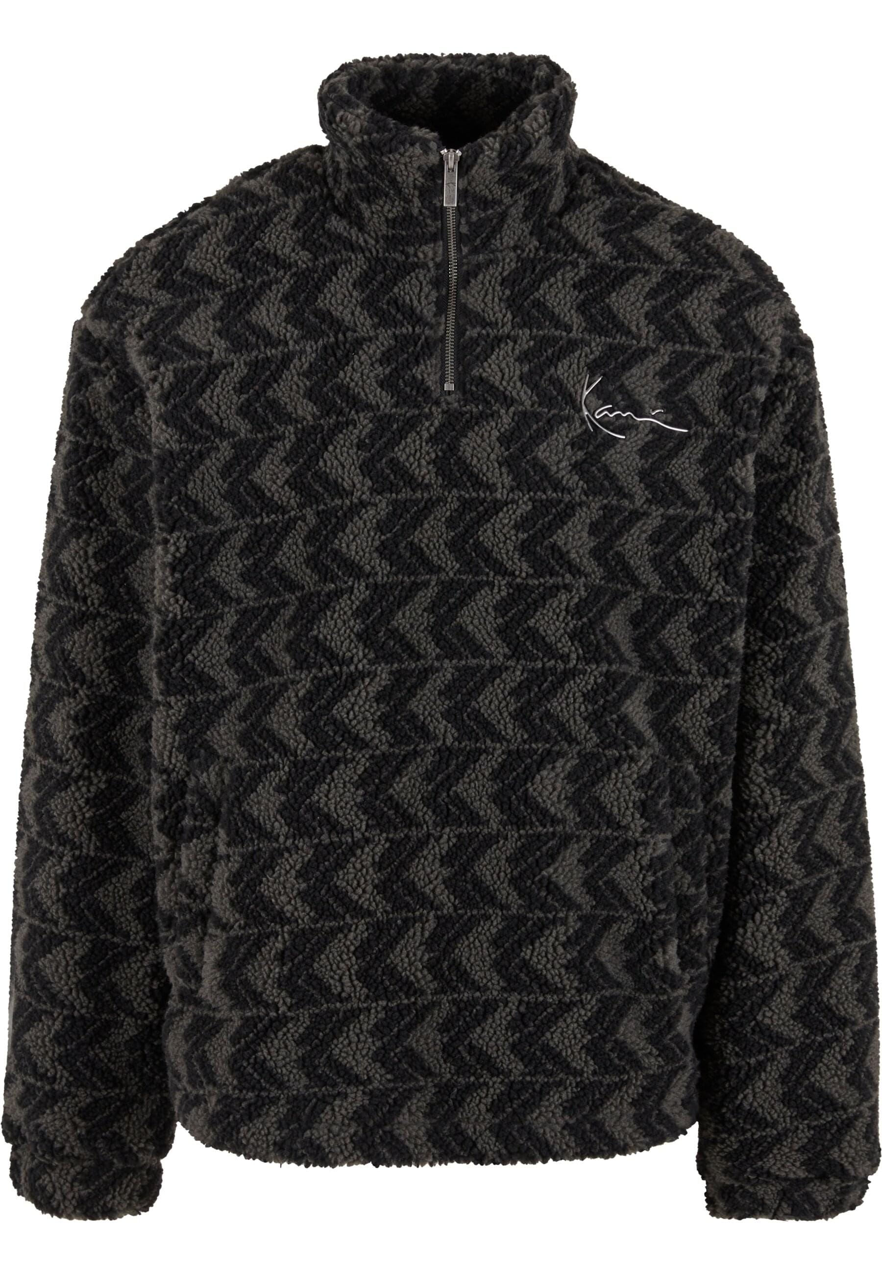 Karl Kani Sweater "Karl Kani Metal Signature Monogram Teddy Troyer", (1 tlg günstig online kaufen