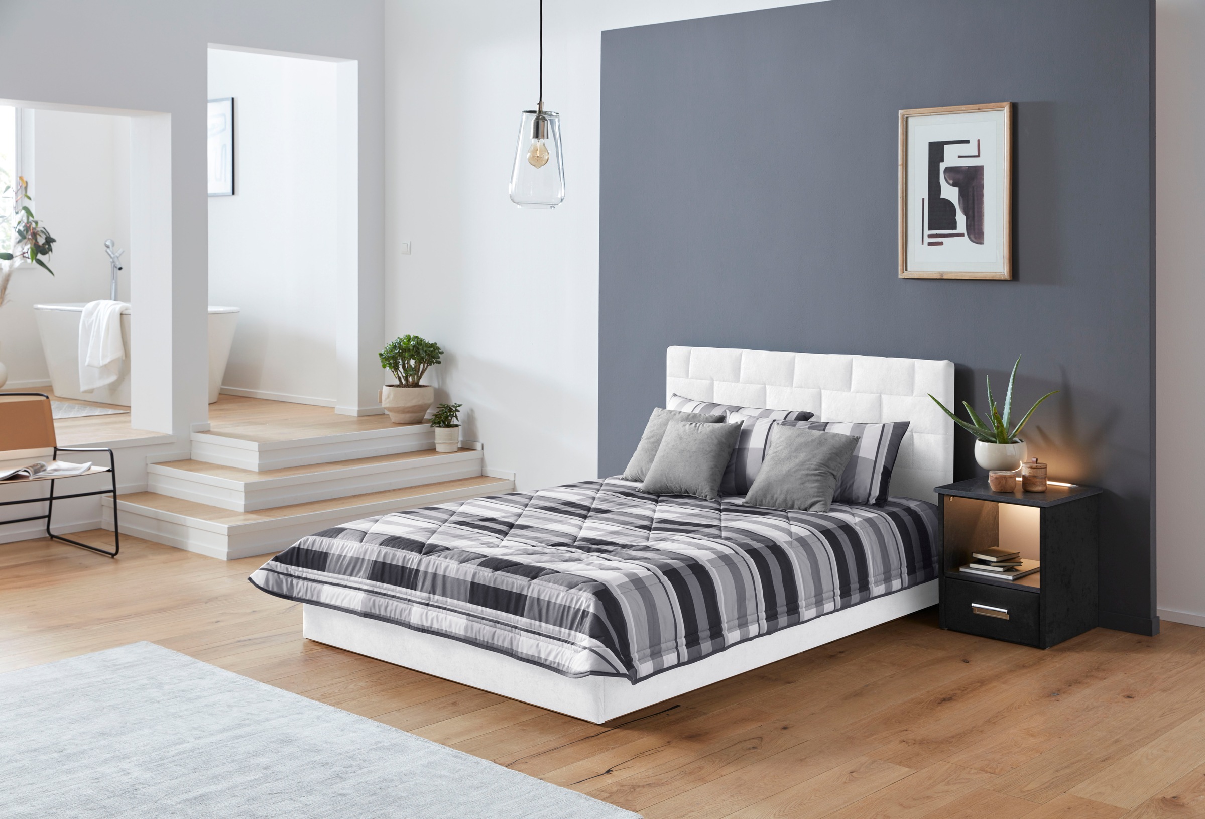 Westfalia Schlafkomfort Polsterbett inkl. Bettkasten bei Ausführung mit Mat günstig online kaufen