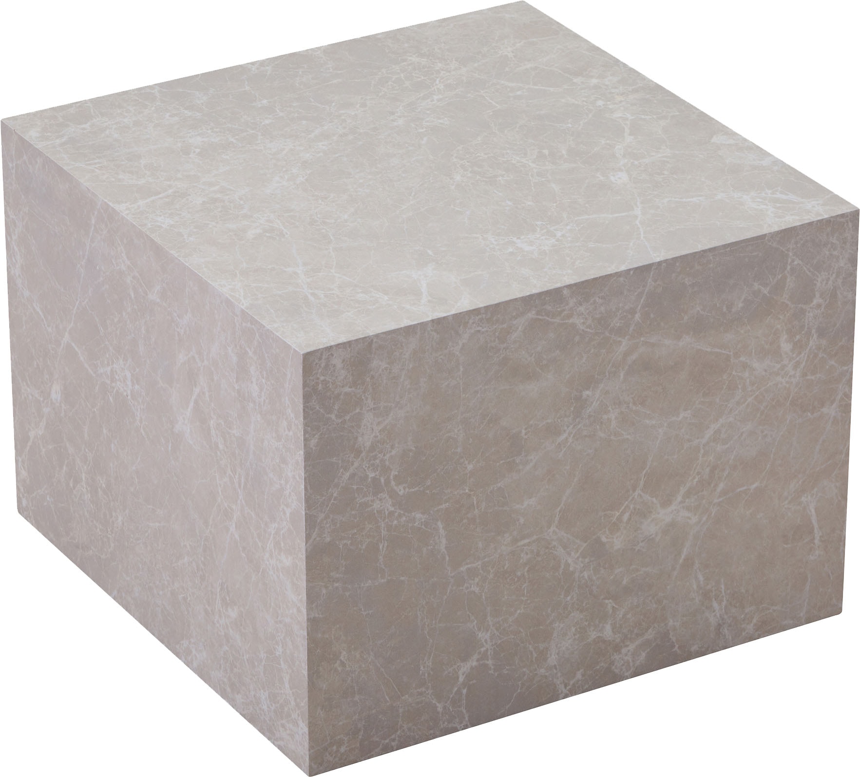 Kayoom Beistelltisch »Cuboid 125, modernes Design, robuste Konstruktion«, (1 St.), vielseitig einsetzbar, edle Oberfläche, robuste Konstruktion