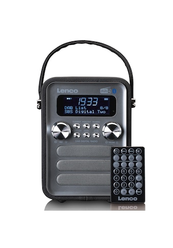 Lenco Digitalradio (DAB+) »PDR-051«, (Bluetooth FM-Tuner mit RDS-Digitalradio (DAB+) 4 W) kaufen