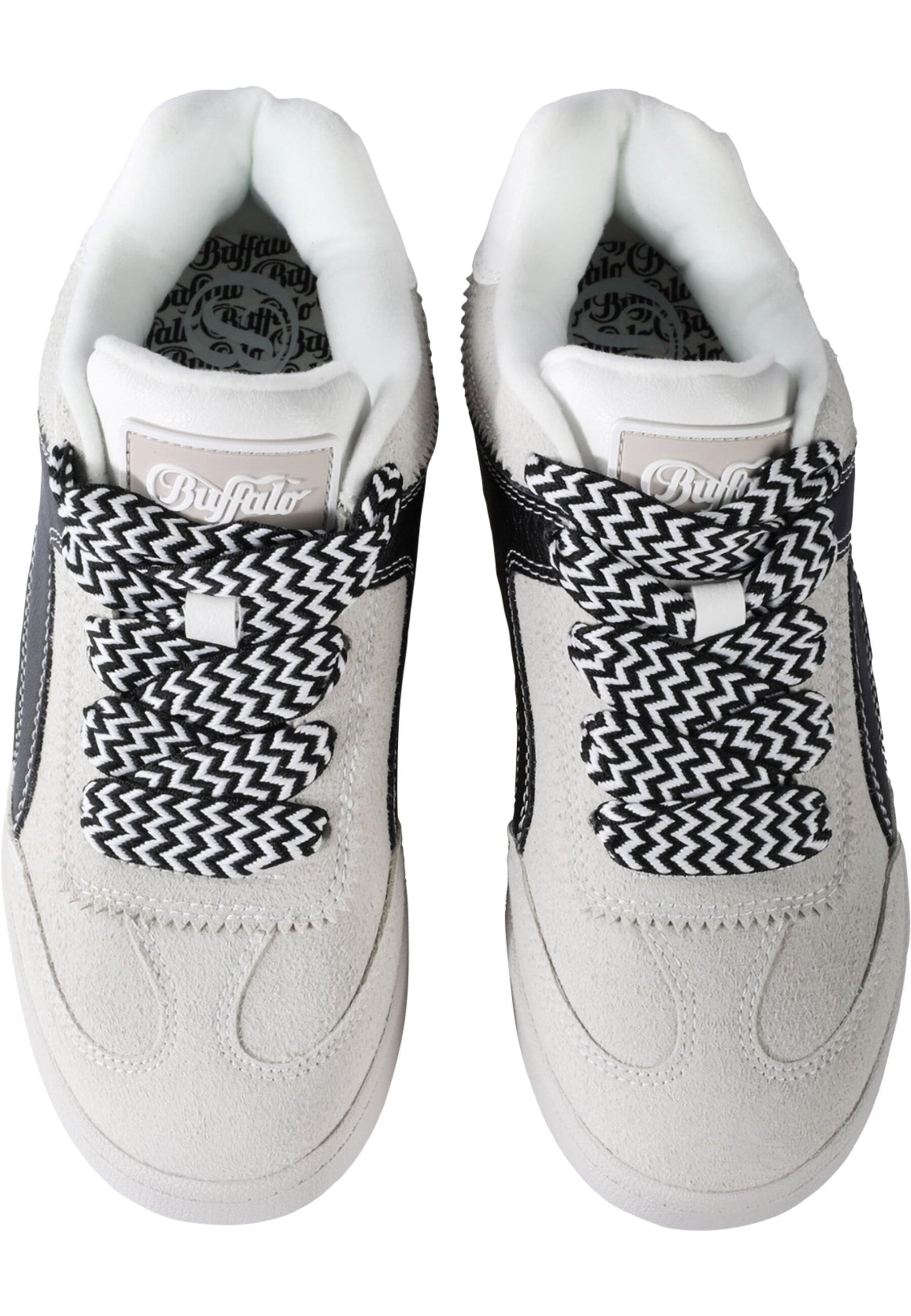 BUFFALO Damen Trainingsschuh "Buffalo Liberty One - Vegansuede", Gr. 40cream, schwarz, Polyester, unifarben, Schuhe