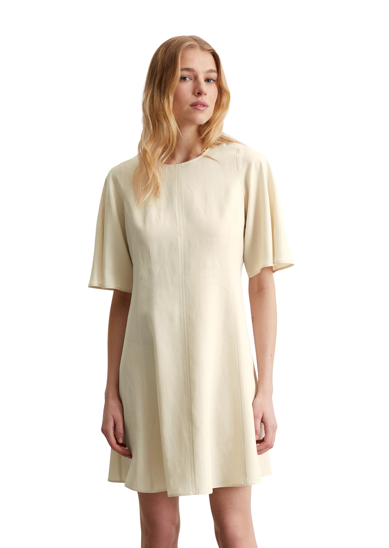 Marc O'Polo Midikleid »aus TENCEL™ Lyocell-Leinen-Mix«