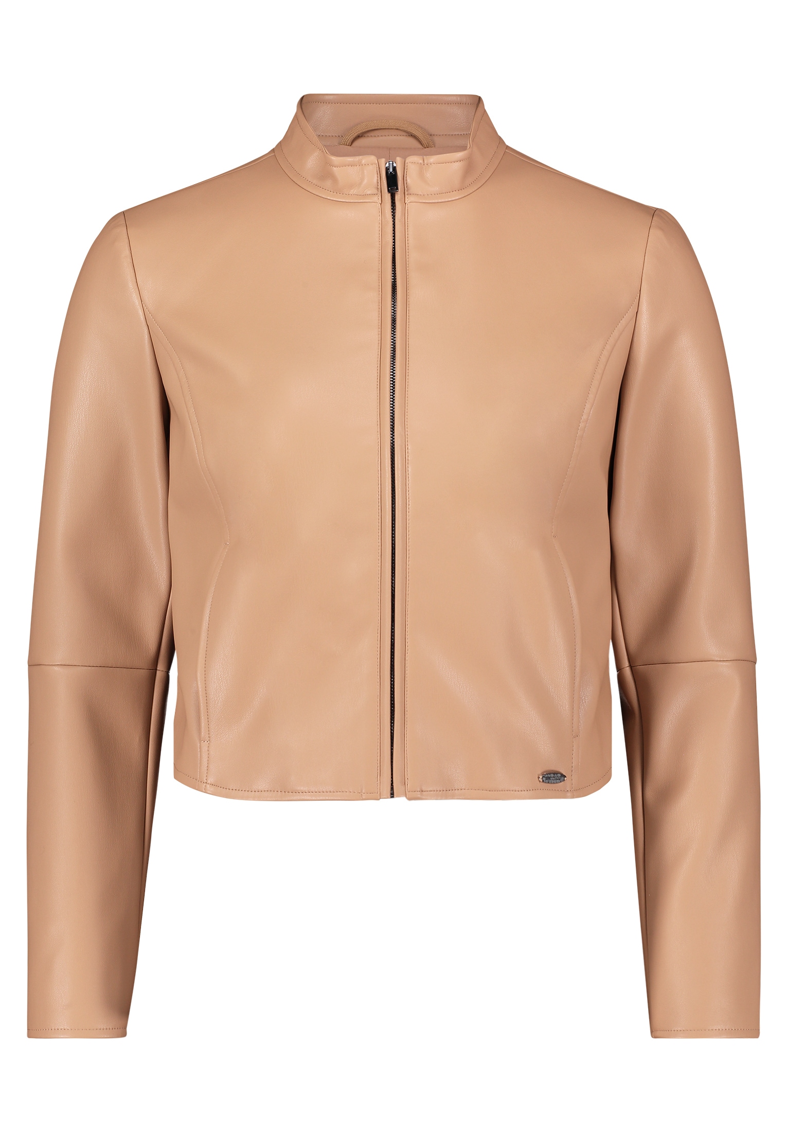 Betty&Co Jackenblazer »Betty & Co Damen Bikerjacke mit Stehkragen«, Nahtführung