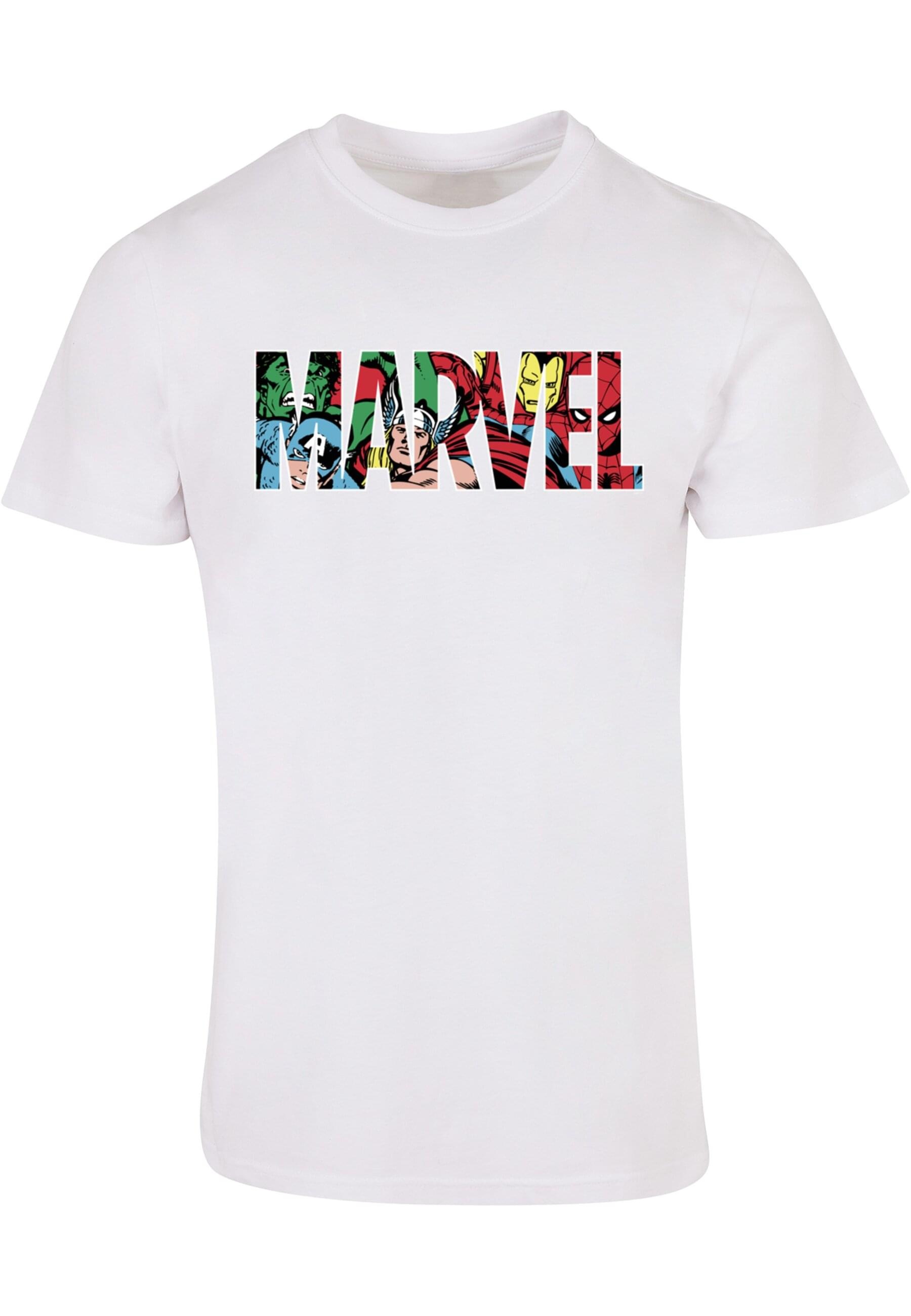 ABSOLUTE CULT T-Shirt "ABSOLUTE CULT Herren Marvel Logo Character Infill T- günstig online kaufen