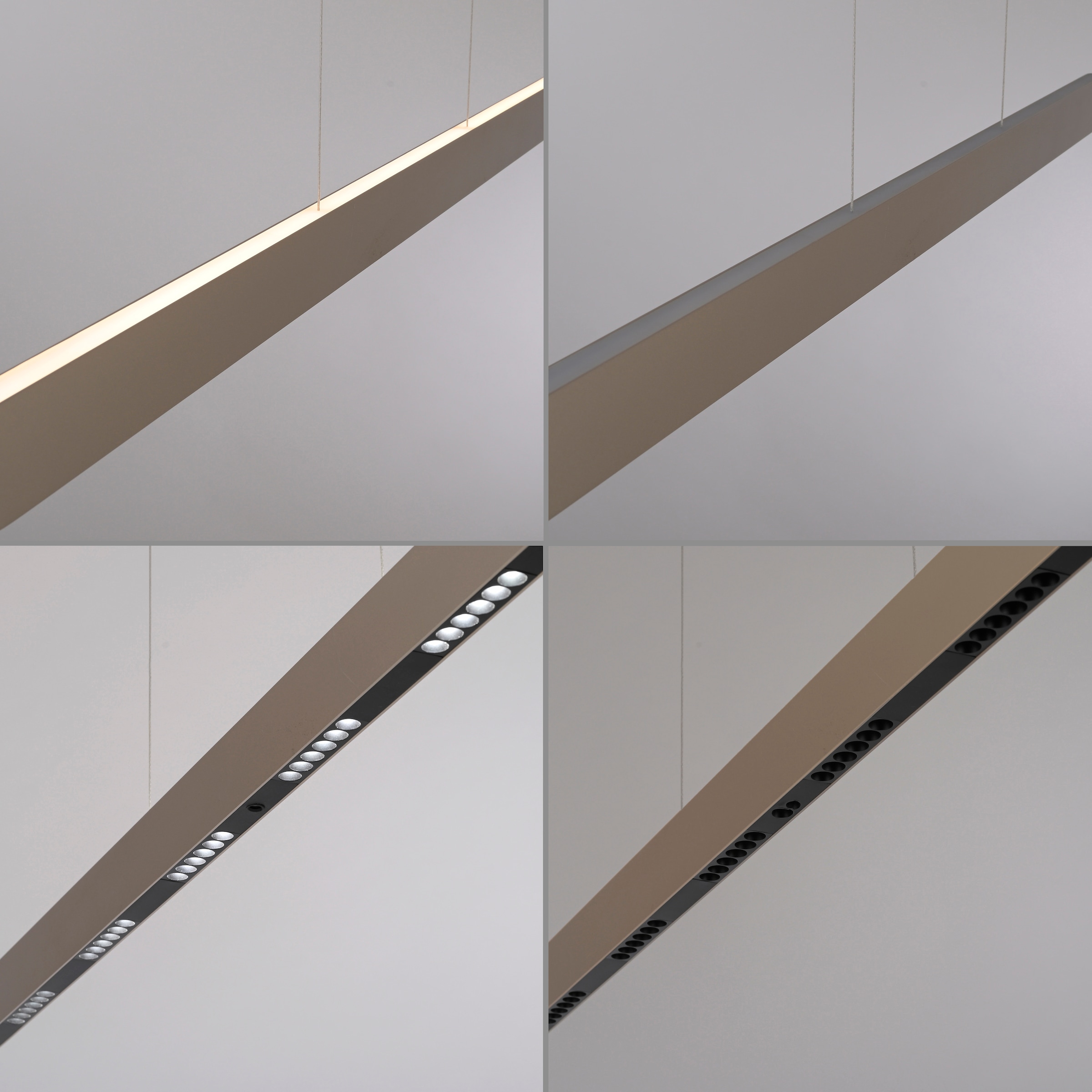 Neuhaus Q DESIGN CONTROL LIGHTS LED Pendelleuchte »Q-STRETTO« LED-Board 1 Stk. warmweiß - kaltweiß
