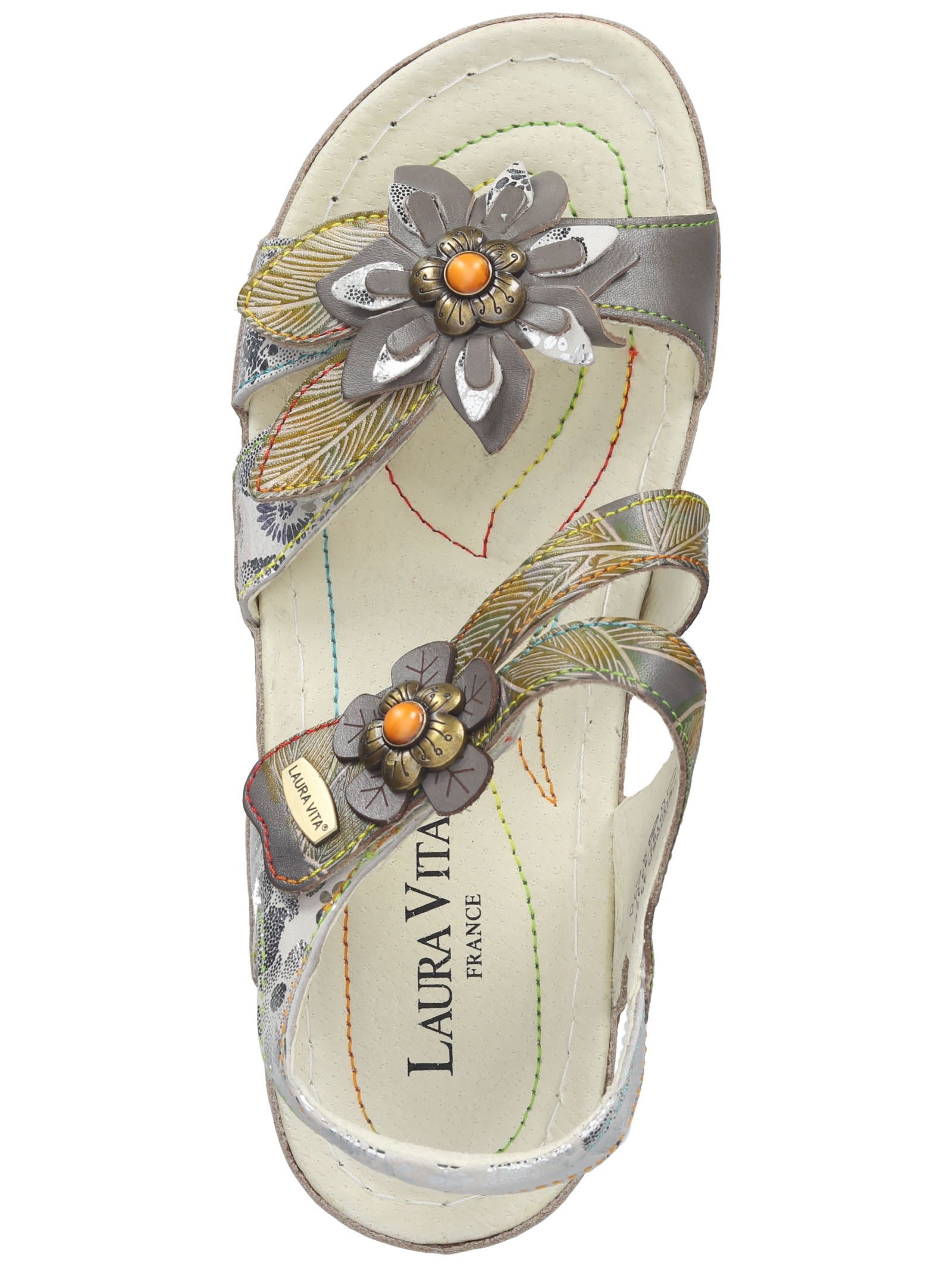 LAURA VITA Keilsandalette »LAURA VITA Sandalen Leder«