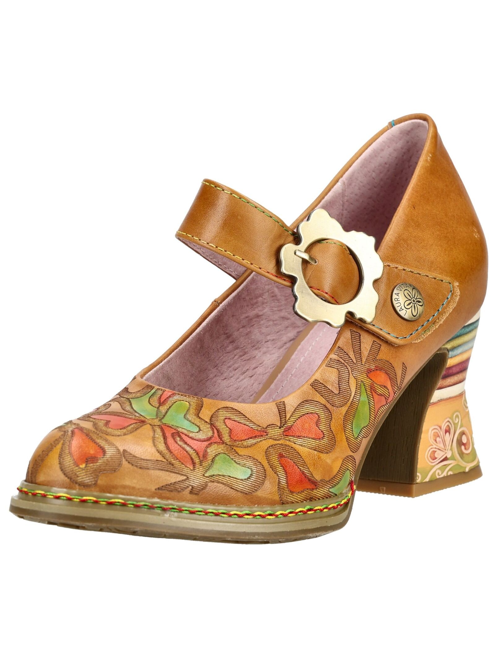 LAURA VITA High-Heel-Pumps "LAURA VITA Pumps Leder" günstig online kaufen