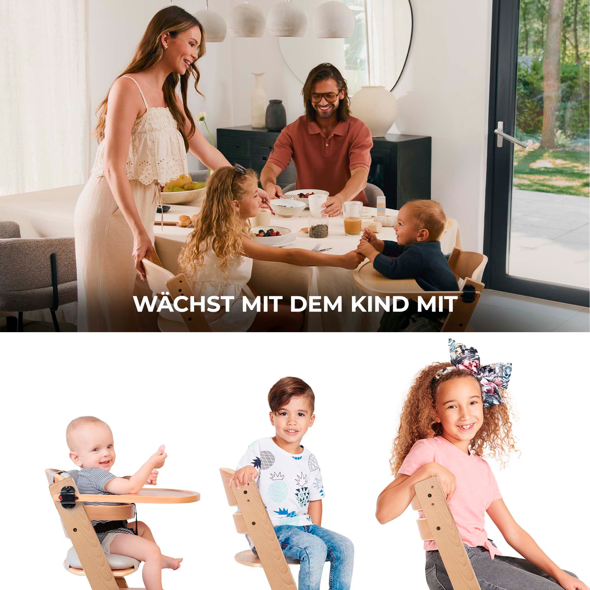 Kinderkraft Kombihochstuhl »ENOCK«, mitwachsend
