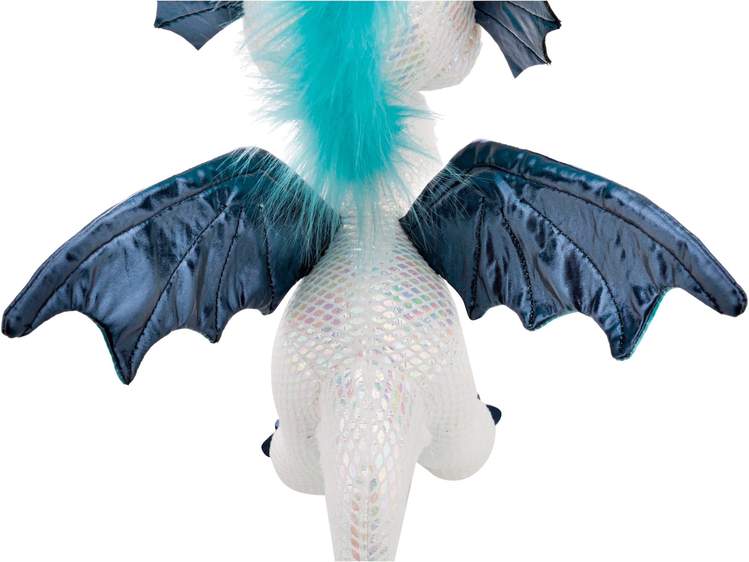 Nici Kuscheltier »Winter, Drache Zafura, 27 cm stehend« stehend, enthält recyceltes Material (Global Recycled Standard)