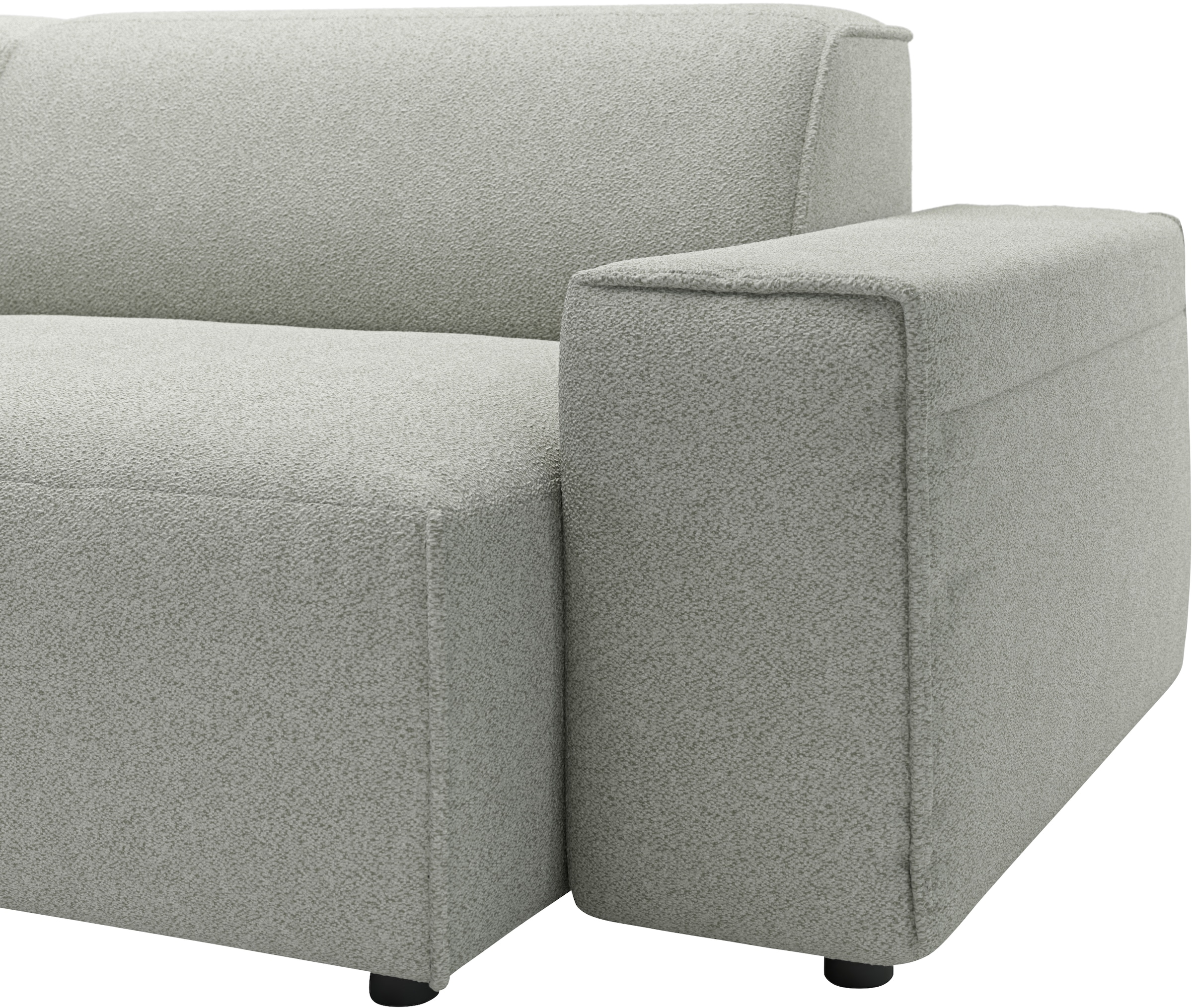 andas Ecksofa »Glimminge auch in Breitcord, Feincord, Bouclé + Easy care-Bezug«, L-Form, Breite 294, Zierkissen