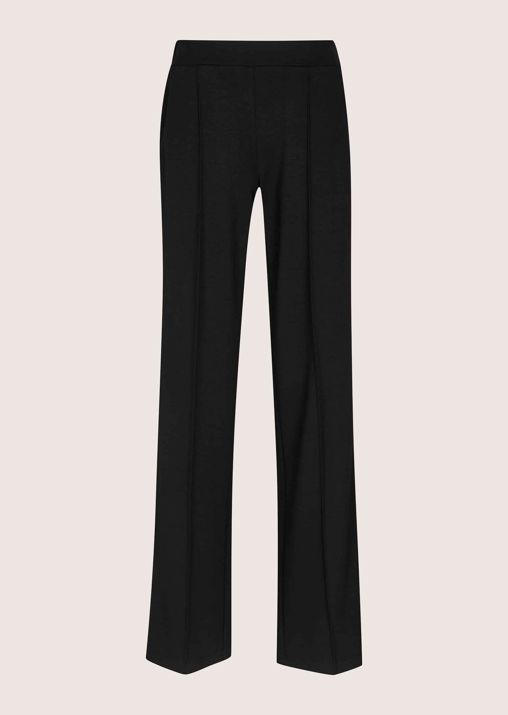 MADELEINE Jerseyhose "Jerseyhose Schlupfhose mit Kontraststreifen" Jerseyhose mit seitlichem Galonstreifen