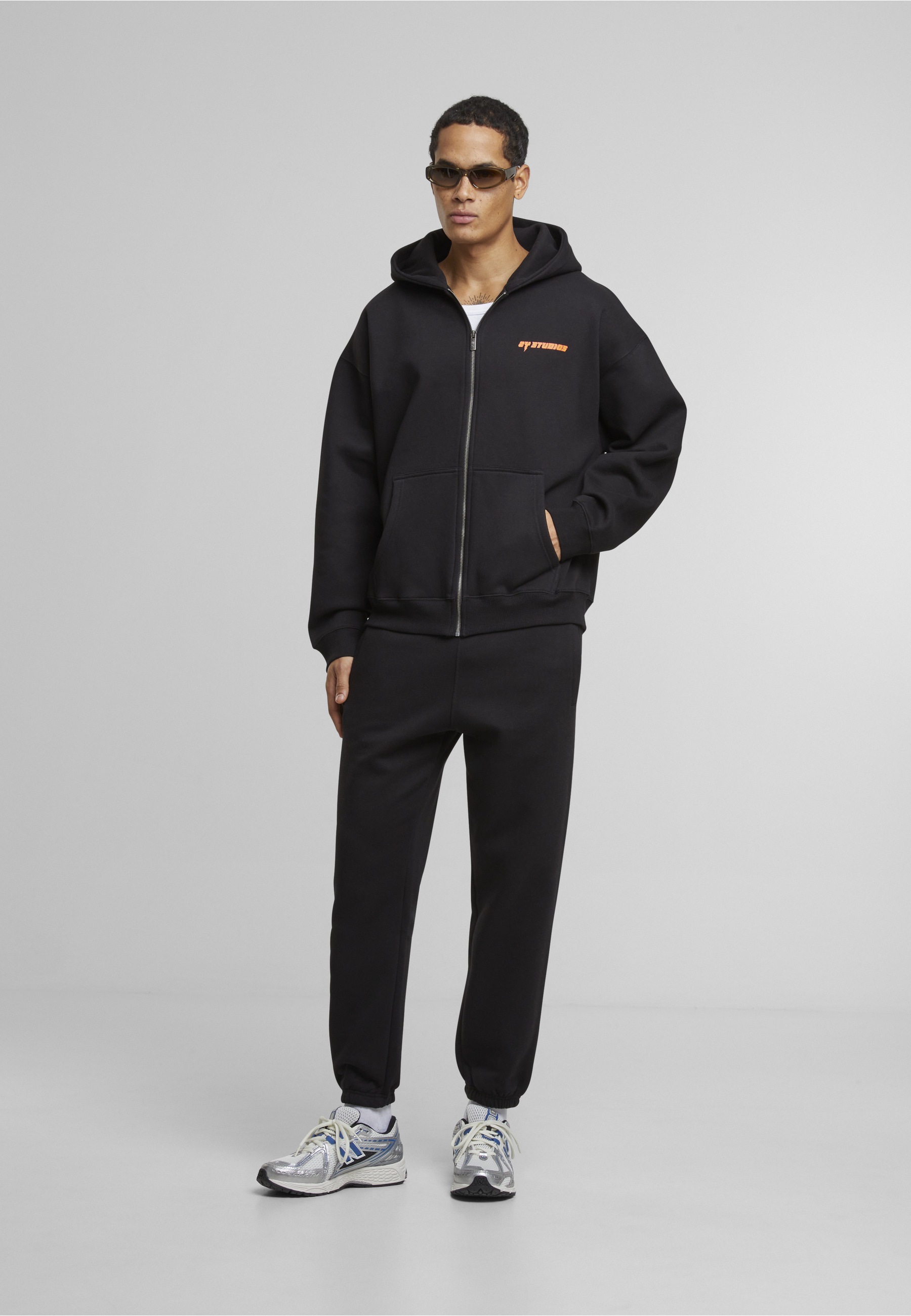 2Y Studios Sweatjacke »2Y Studios Herren Last For Life Oversize Zip-Hoodie« 1 Stk.