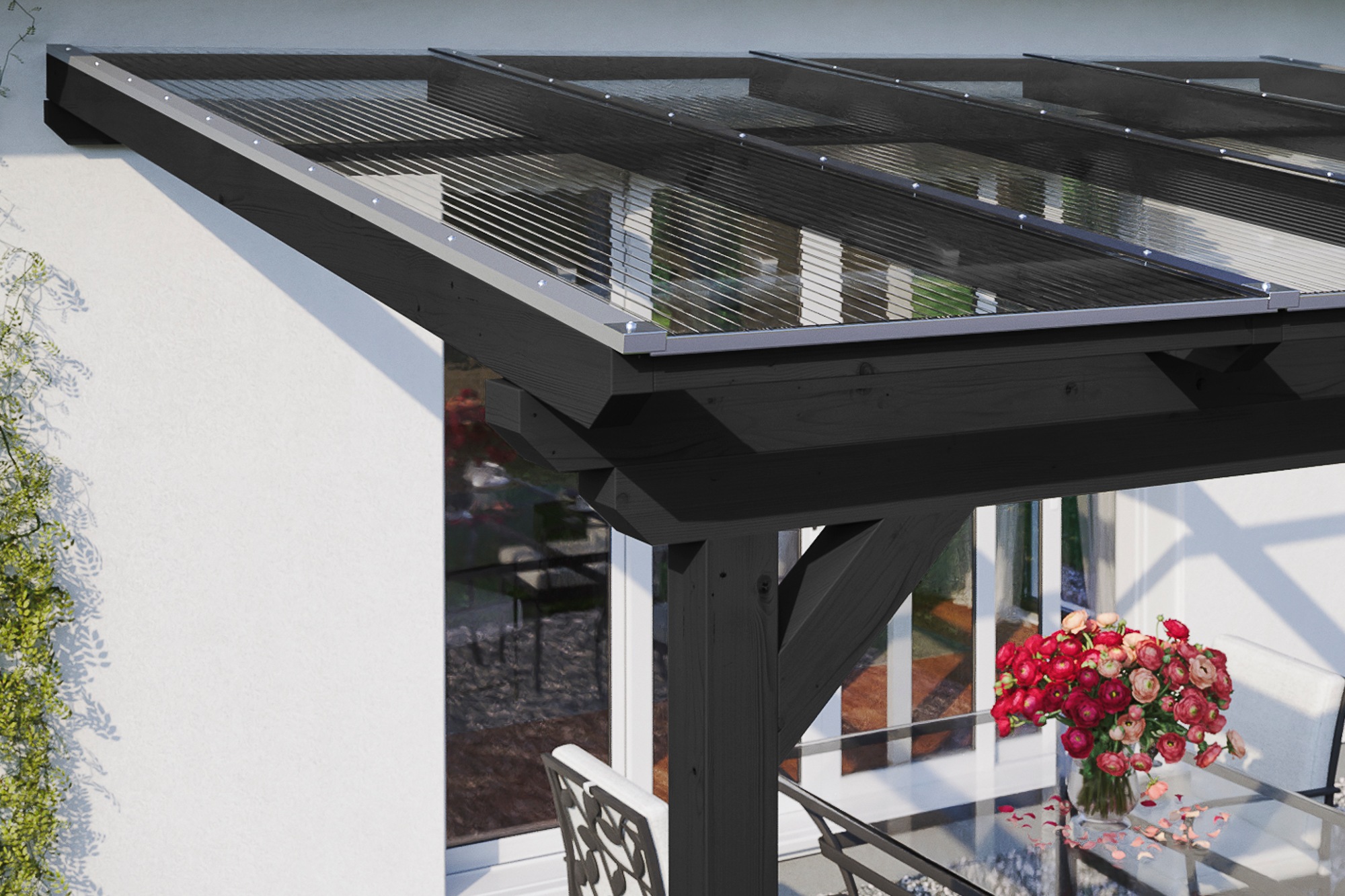 Skanholz Terrassendach »Ancona«