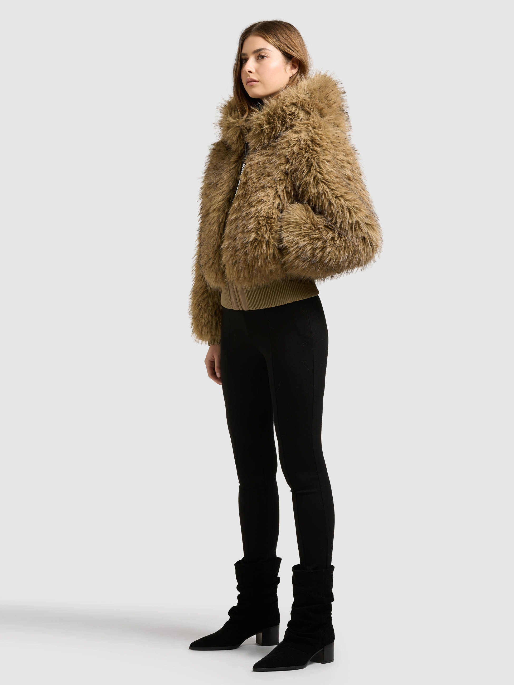 khujo Blouson »LAYNE« mit Kapuze