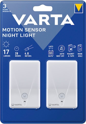 VARTA Naktinė lempa » Motion Sensor naktinė ...