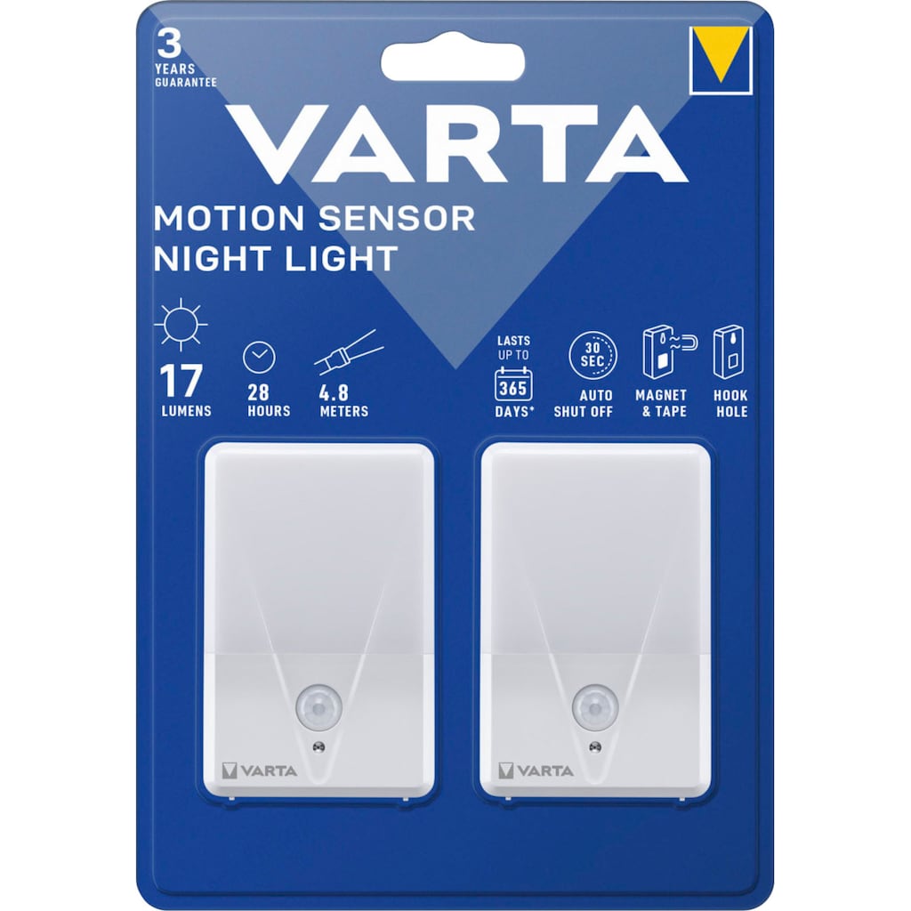 VARTA Nachtlicht »VARTA Motion Sensor Nachtlicht Set (2 Stck)«
