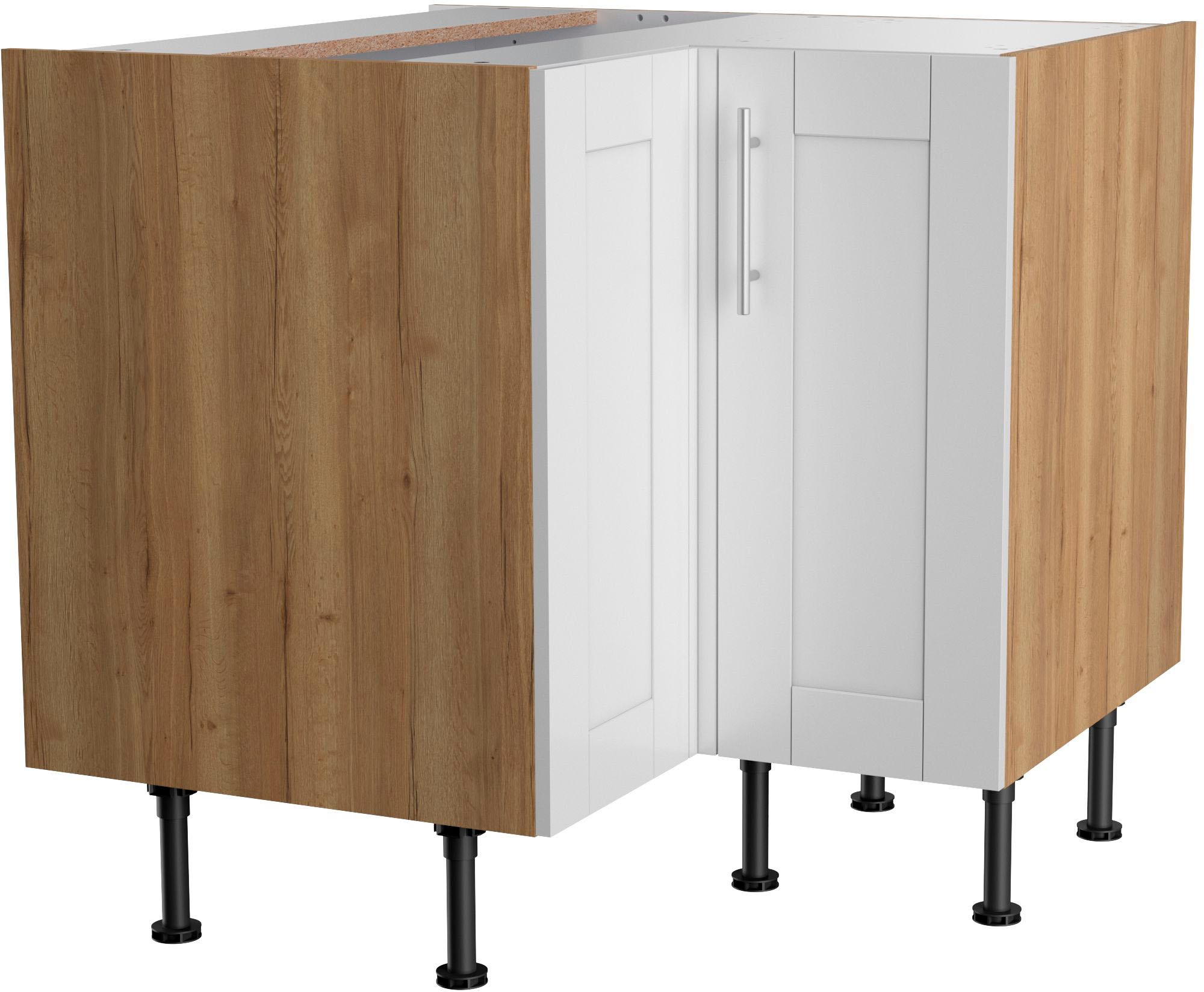 KOCHSTATION Eckunterschrank "KS-Ahus", Breite 90 x 90 cm günstig online kaufen