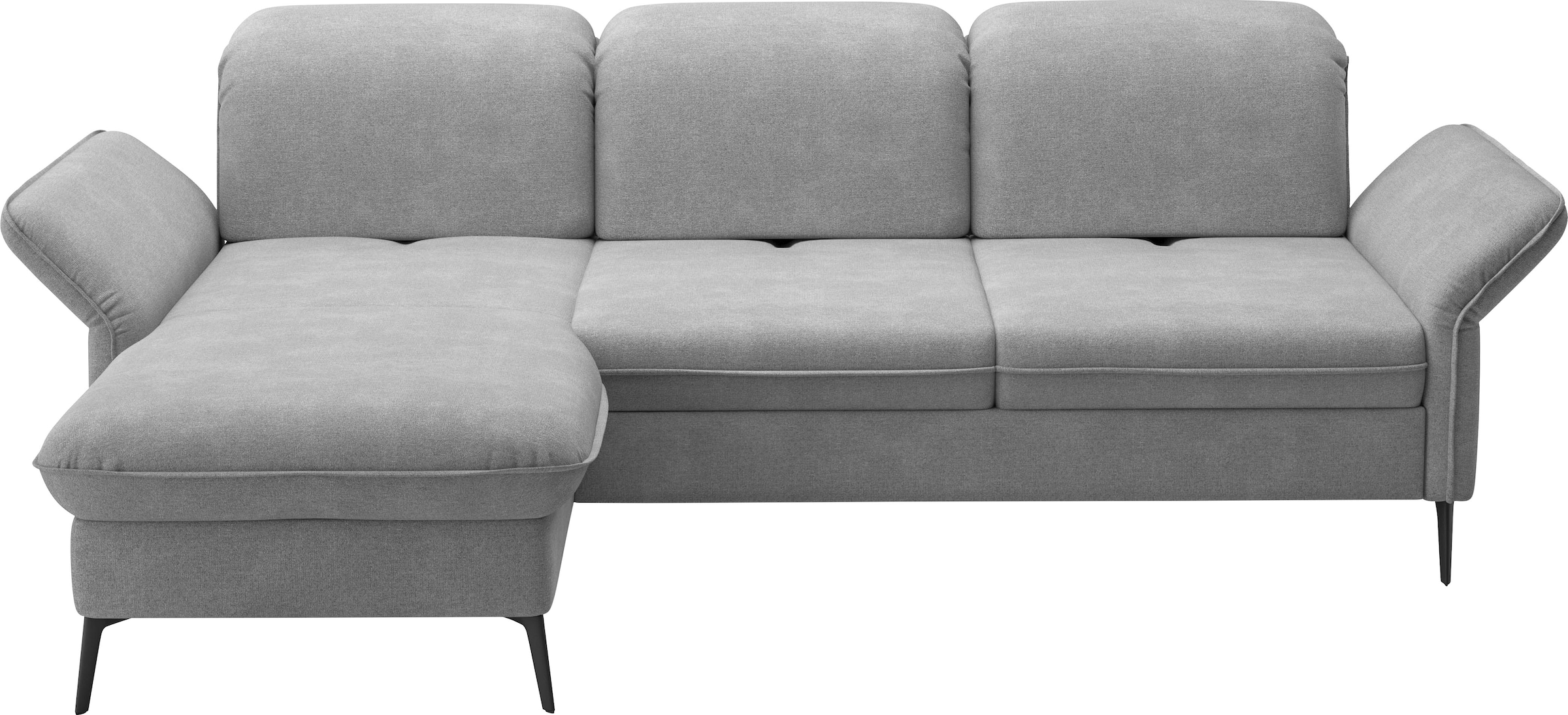 sit&more Ecksofa »Emely«, mit Sitztiefenverstellung optional mit Bettfunktion und Bettkasten