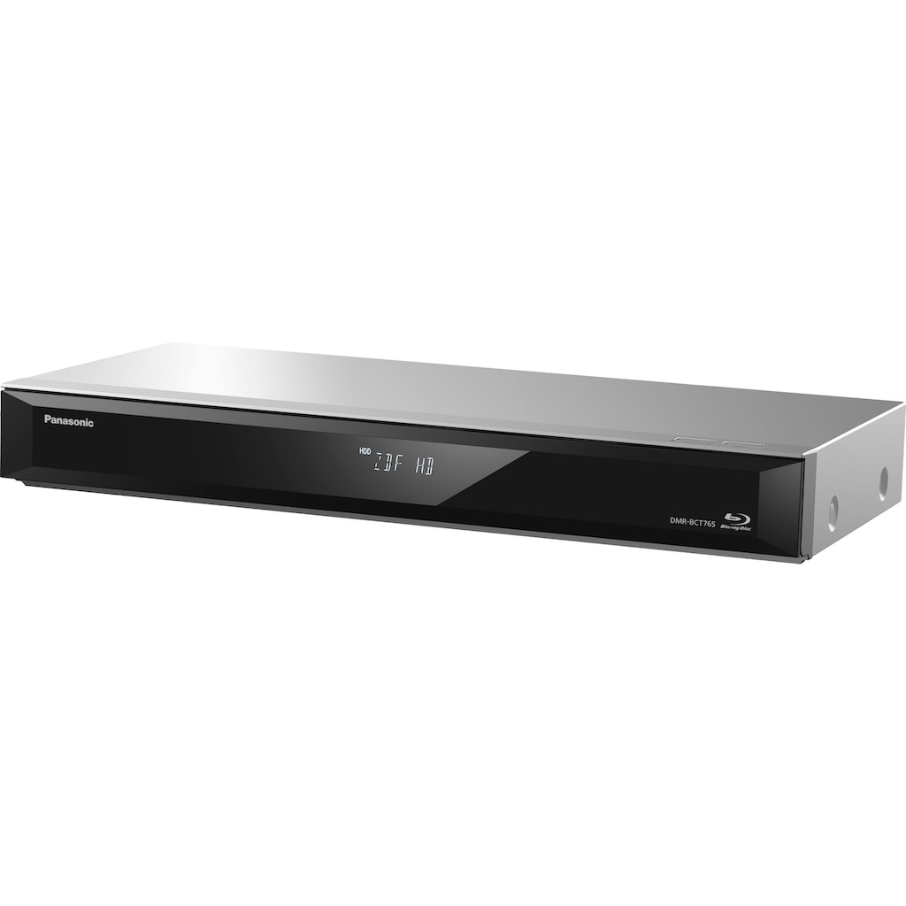 Panasonic Blu-ray-Rekorder »DMR-BCT760/5«, 4k Ultra HD, Miracast (Wi-Fi Alliance)-WLAN-LAN (Ethernet), DVB-C-Tuner-4K Upscaling, 500 GB Festplatte, mit Twin HD DVB C Tuner