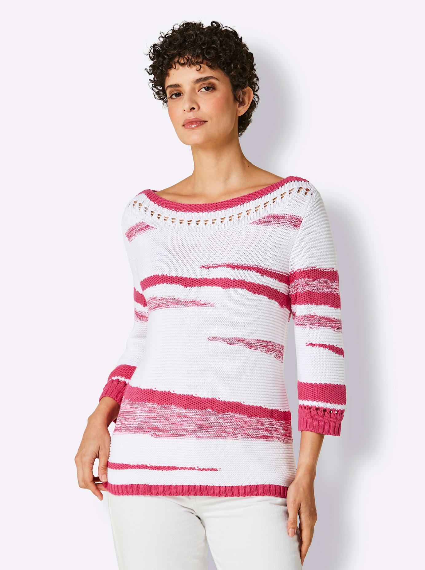 creation L 3/4 Arm-Pullover "Pullover" günstig online kaufen