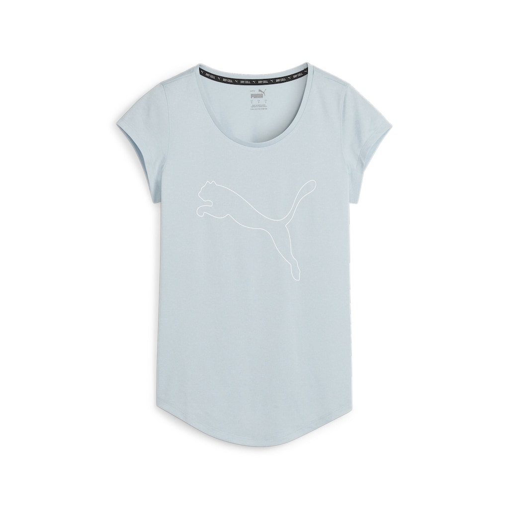 PUMA Trainingsshirt »PERFORMANCE HEATHER CAT TEE W«