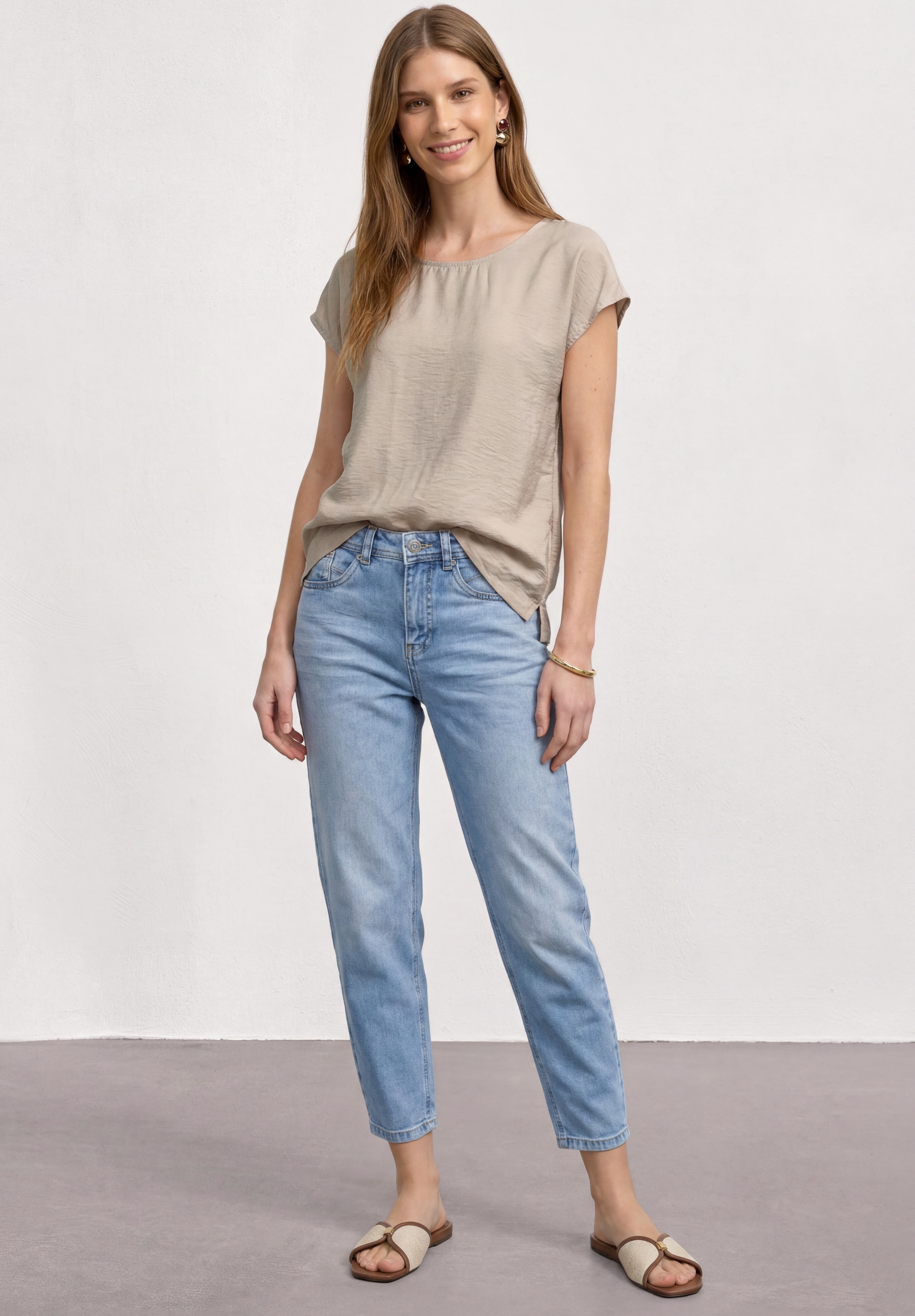 STREET ONE Shirtbluse aus softer Viskose