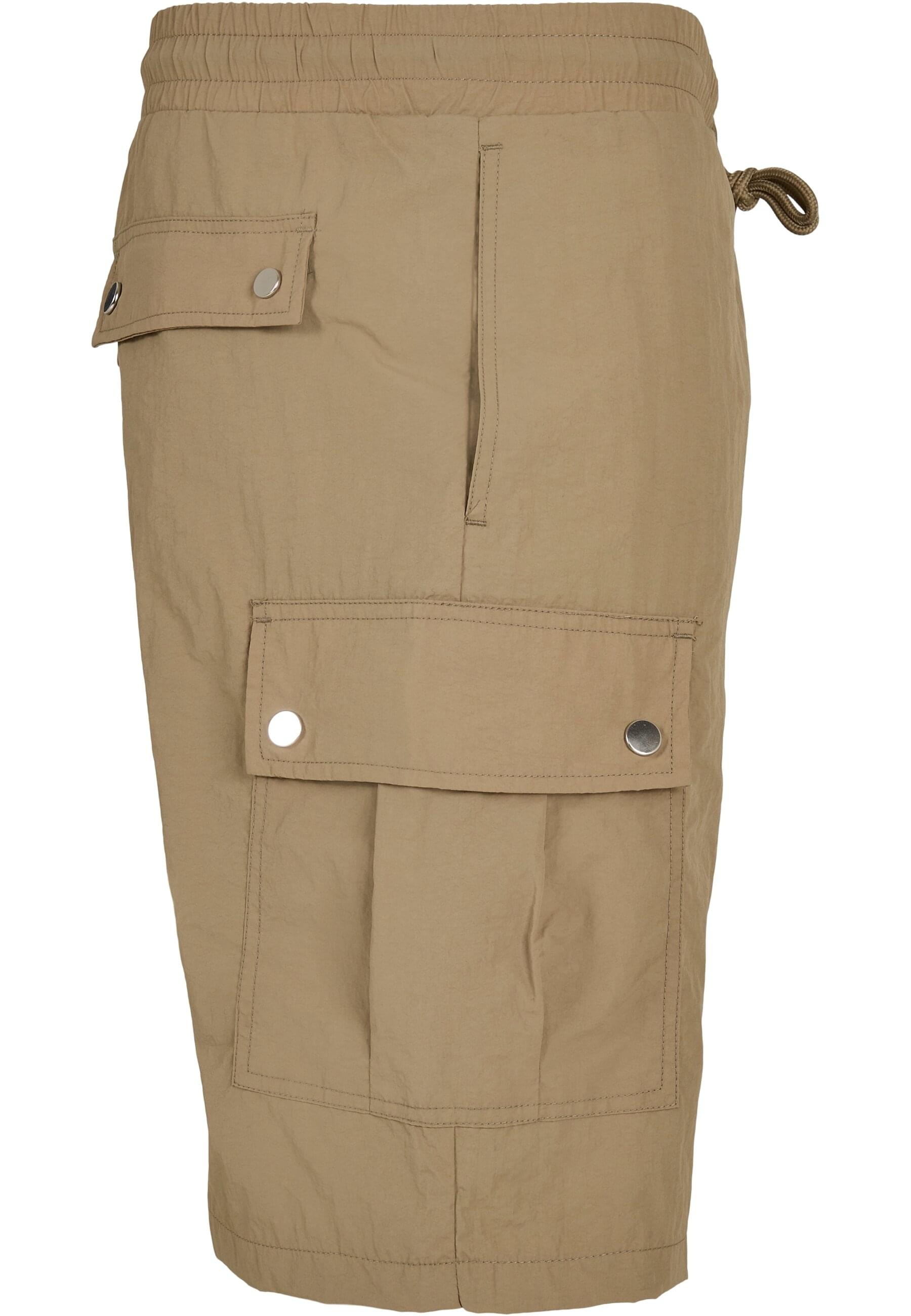 URBAN CLASSICS Cargohose »Urban Classics Herren Nylon Cargo Shorts«, (1 tlg.)