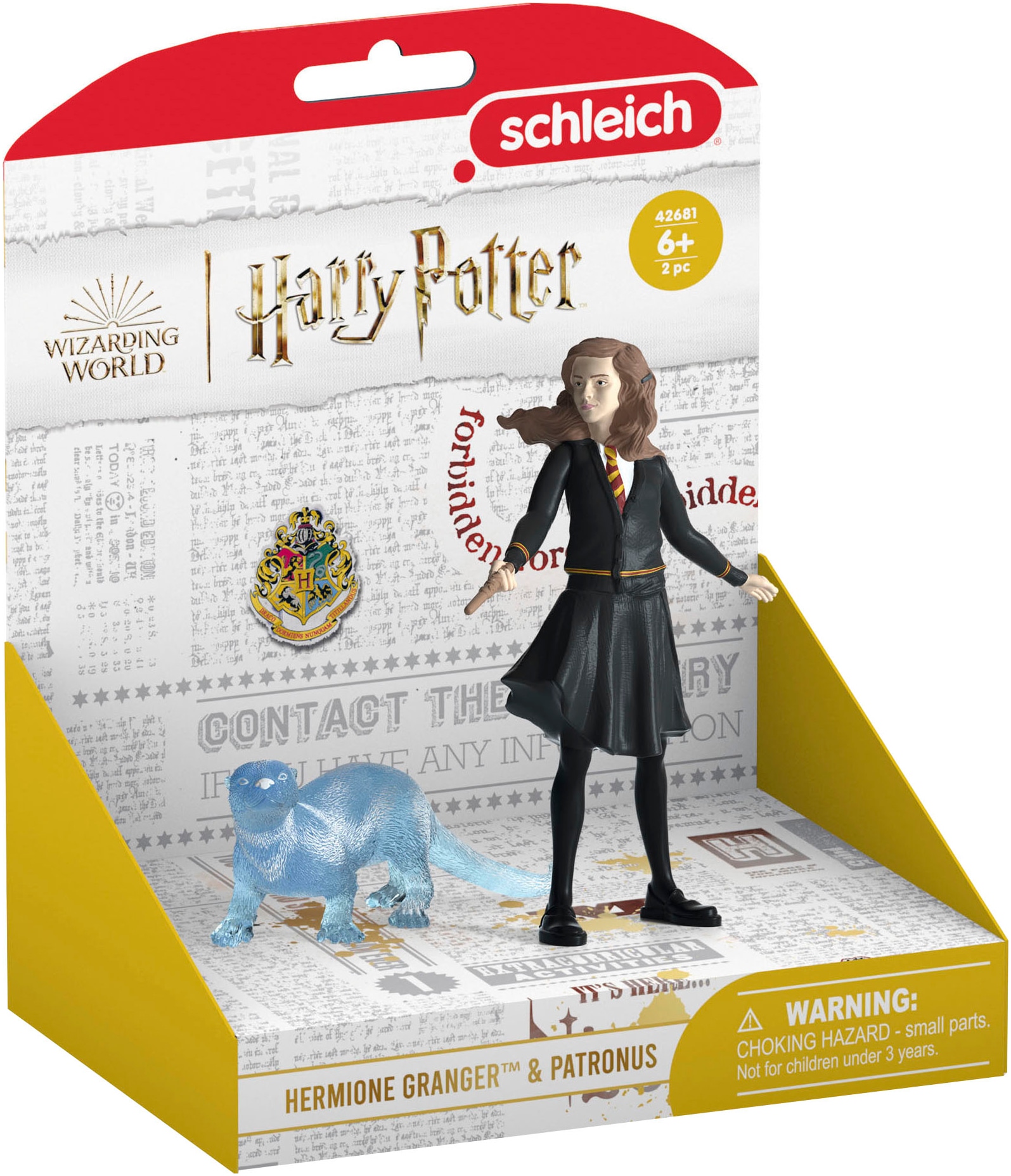 Schleich® Spielfigur »WIZARDING WOLRD™, Hermine Granger & Patronus (42681)«