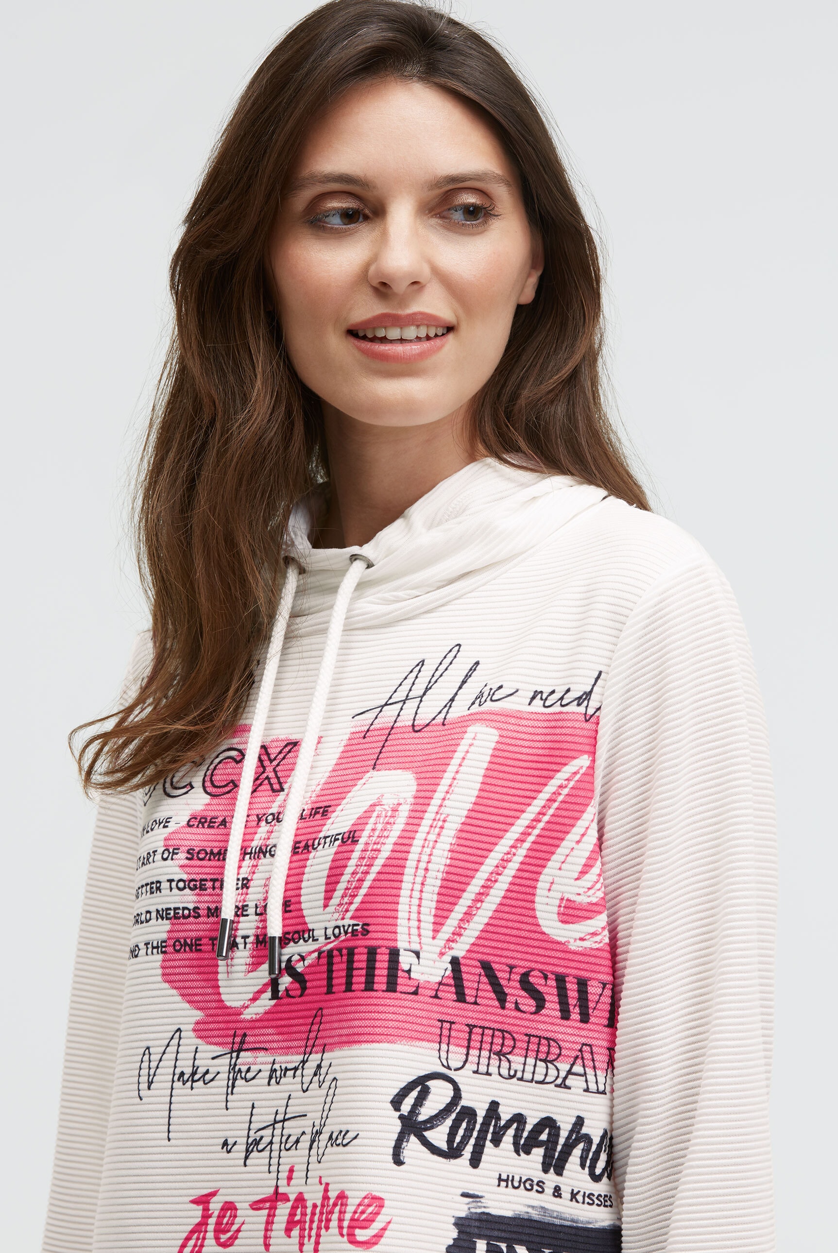 SOCCX Sweater , mit Seitenschlitze
